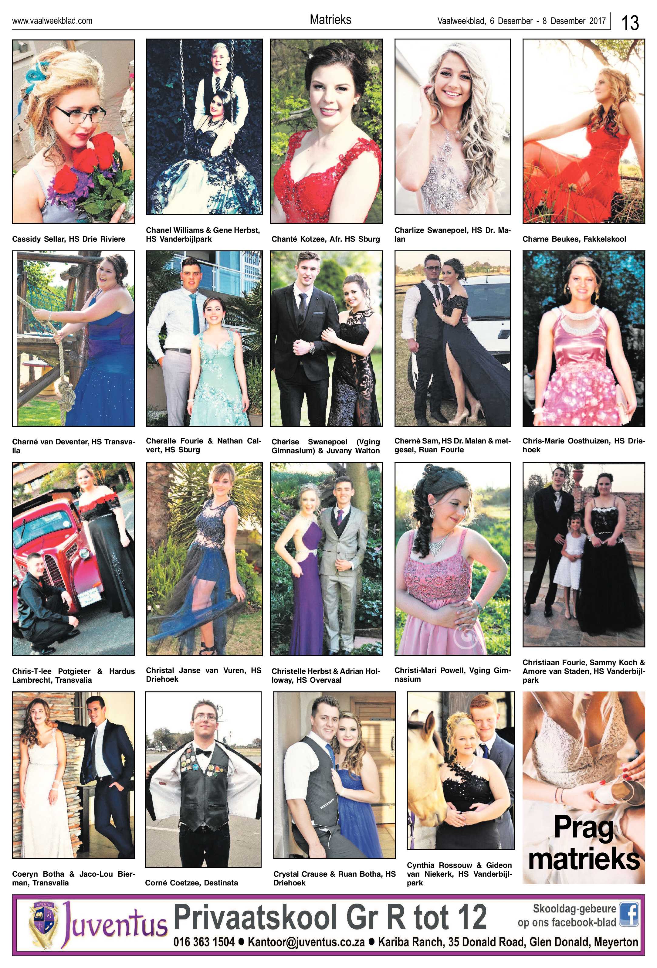 Vaalweekblad 6 – 8 Desember 2017 page 13