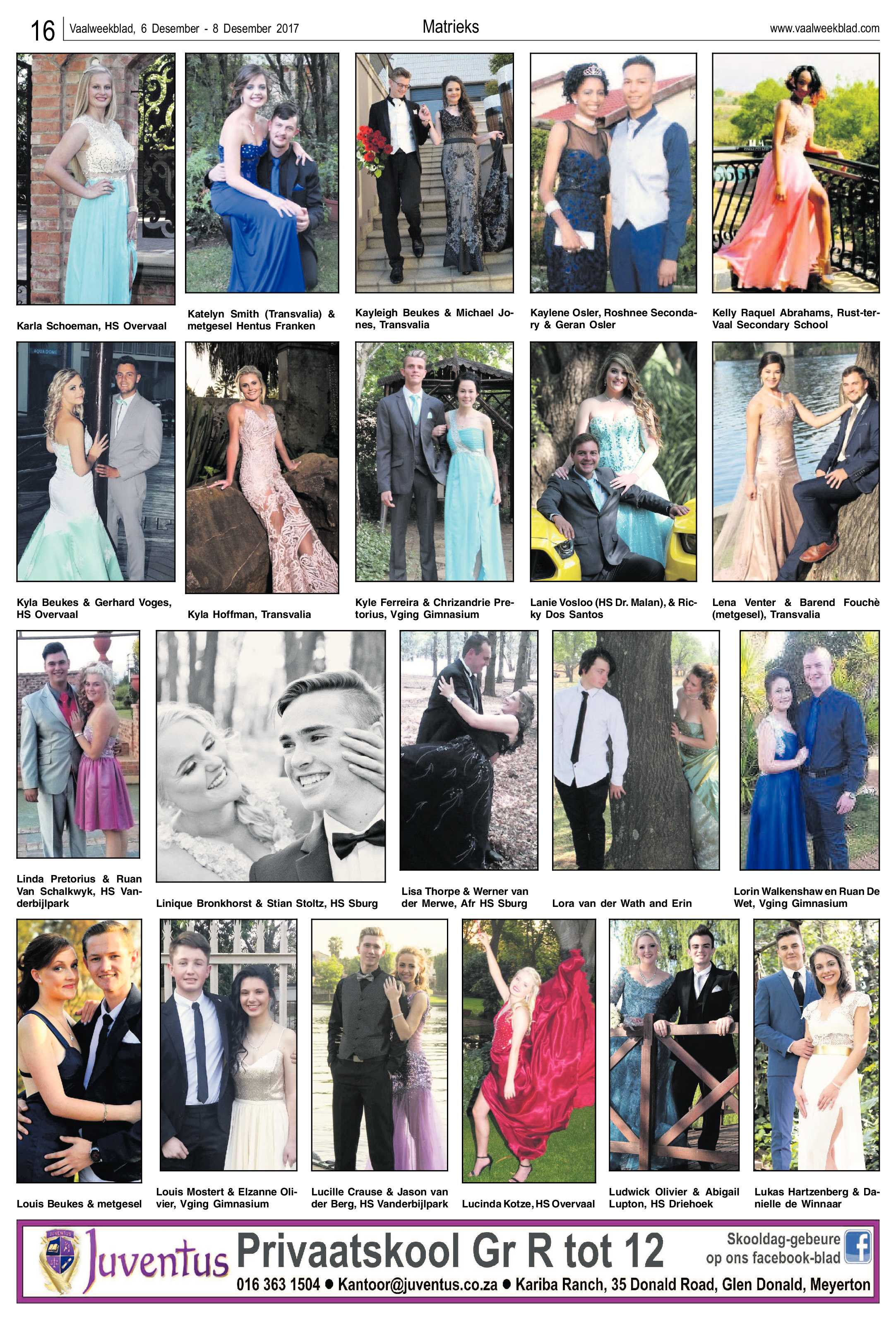 Vaalweekblad 6 – 8 Desember 2017 page 16