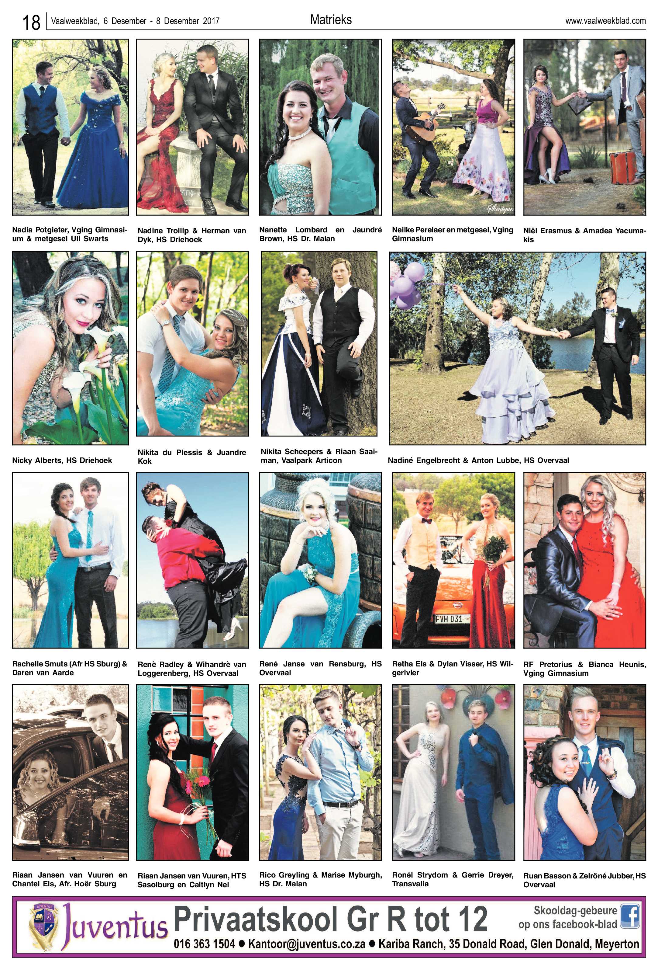 Vaalweekblad 6 – 8 Desember 2017 page 18