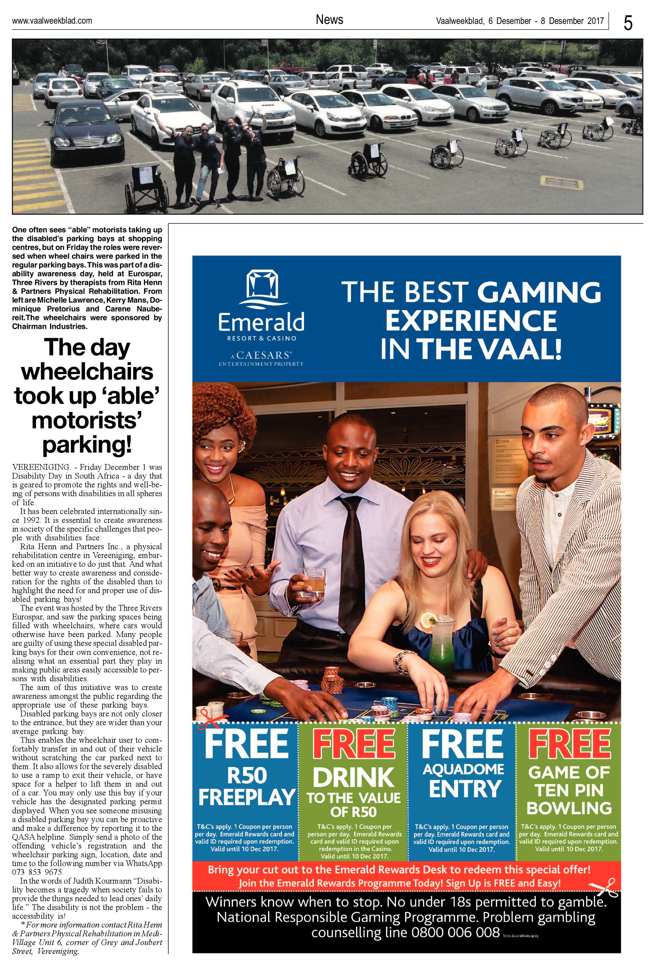 Vaalweekblad 6 – 8 Desember 2017 page 5