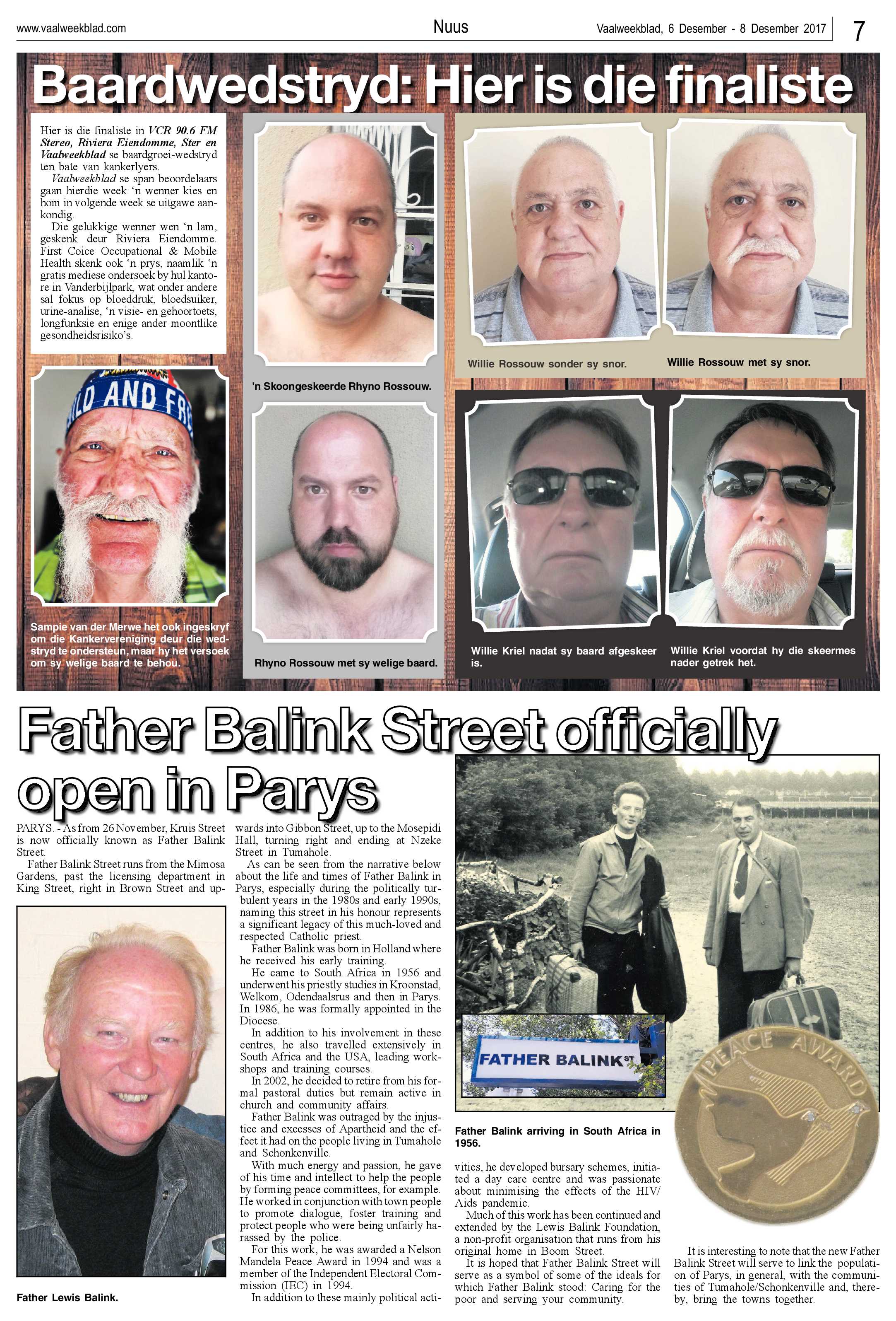 Vaalweekblad 6 – 8 Desember 2017 page 7