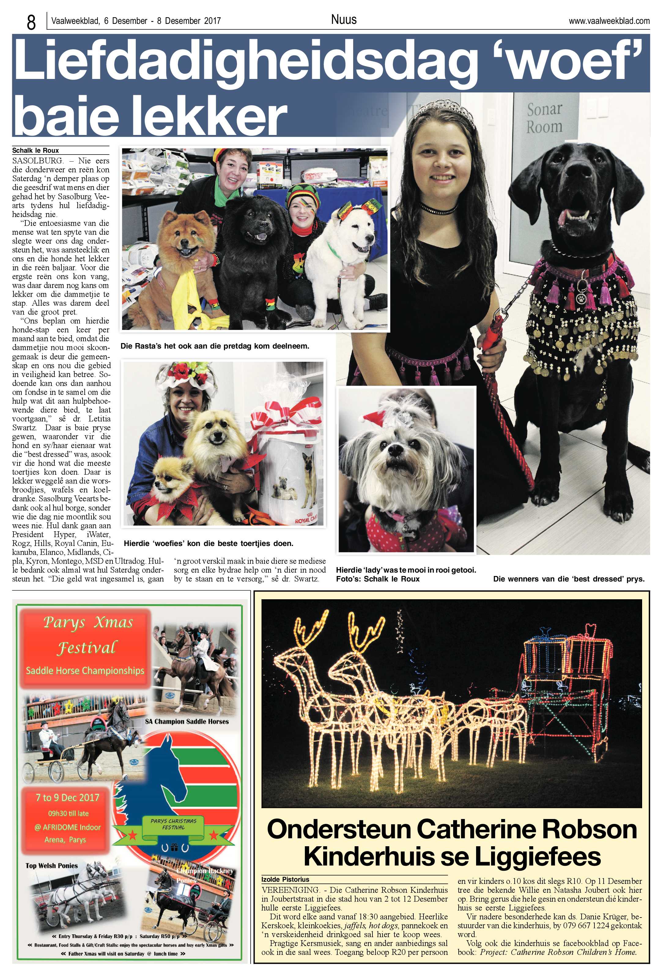 Vaalweekblad 6 – 8 Desember 2017 page 8