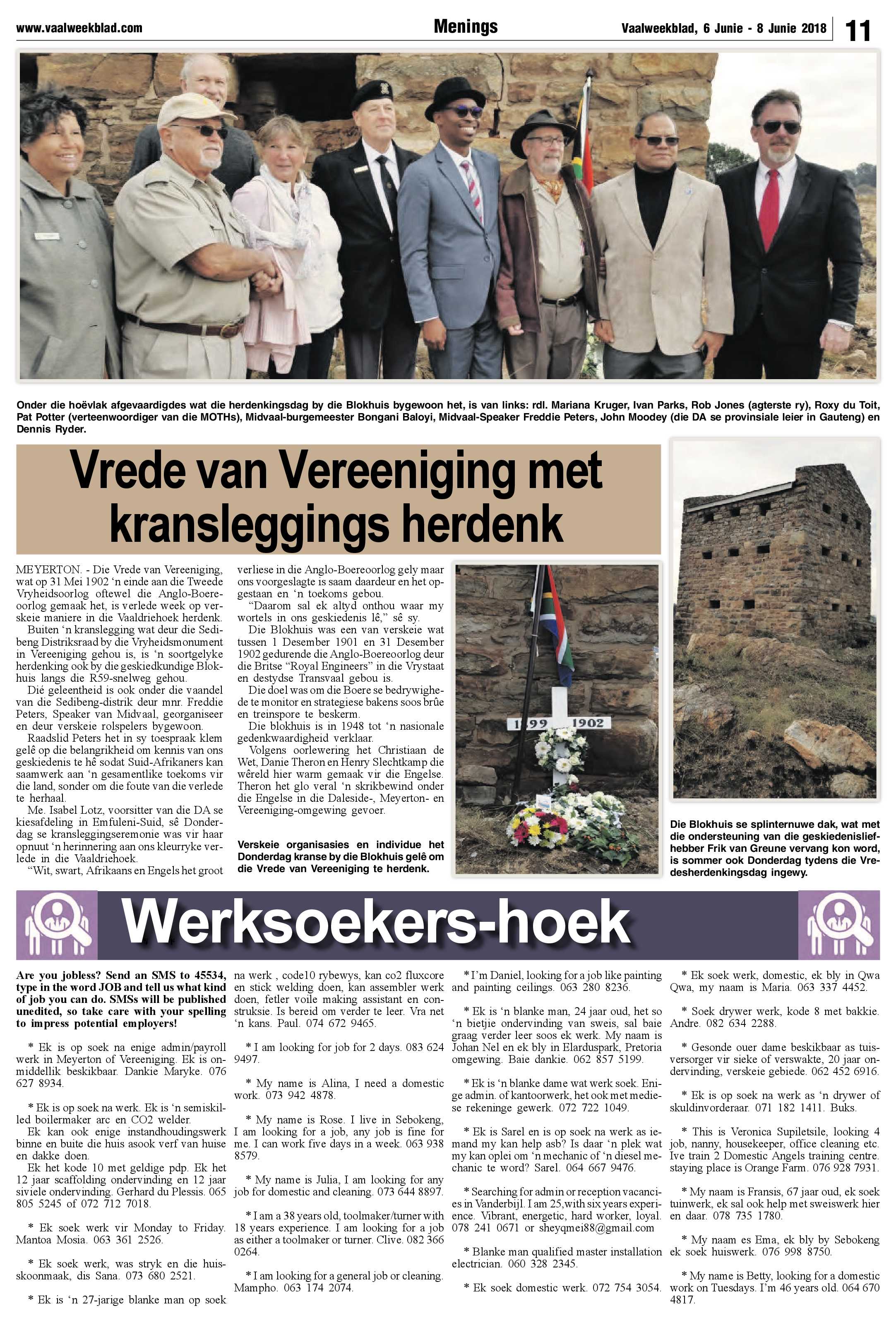 Vaalweekblad 6 – 8 Junie 2018 page 11