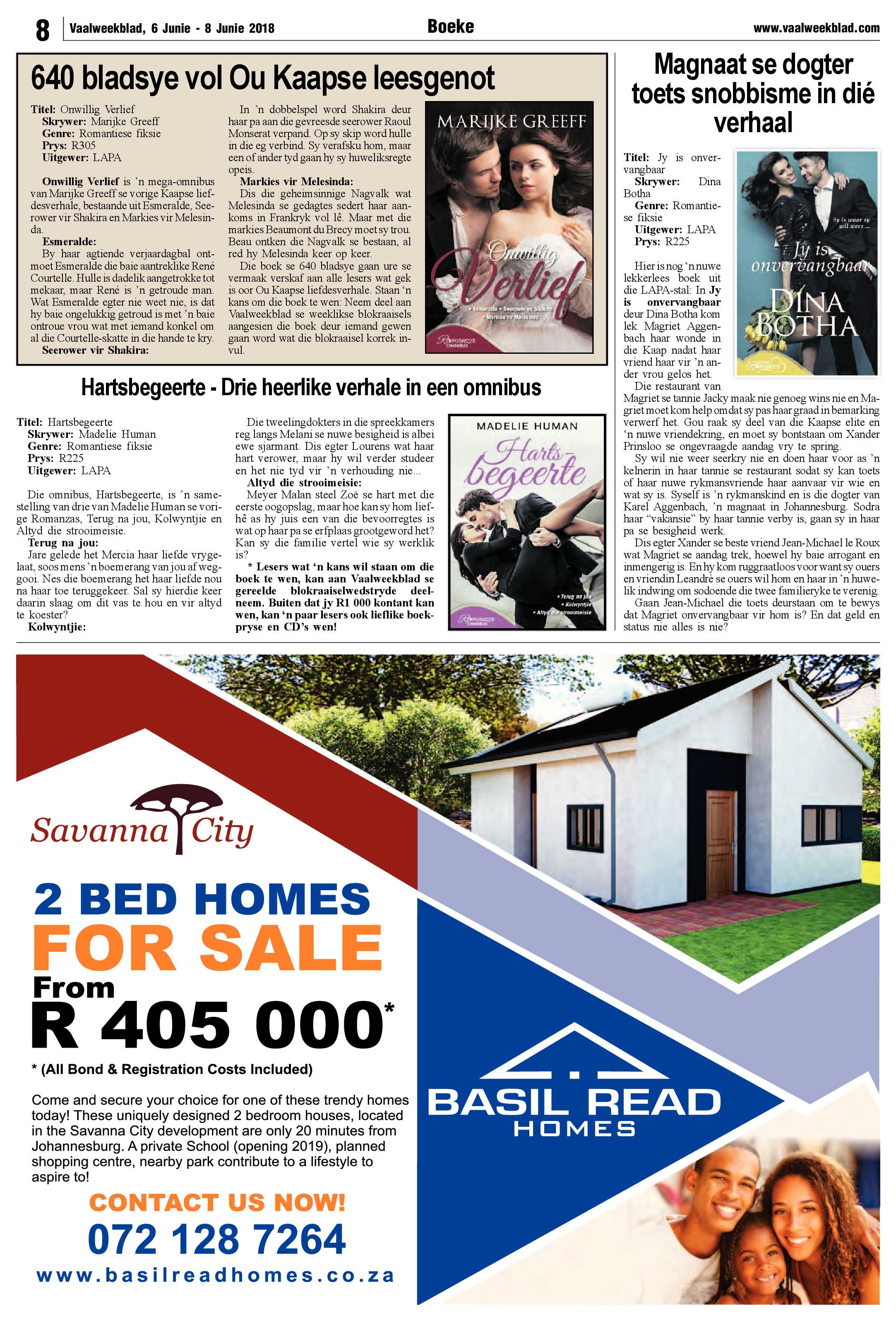 Vaalweekblad 6 – 8 Junie 2018 page 8