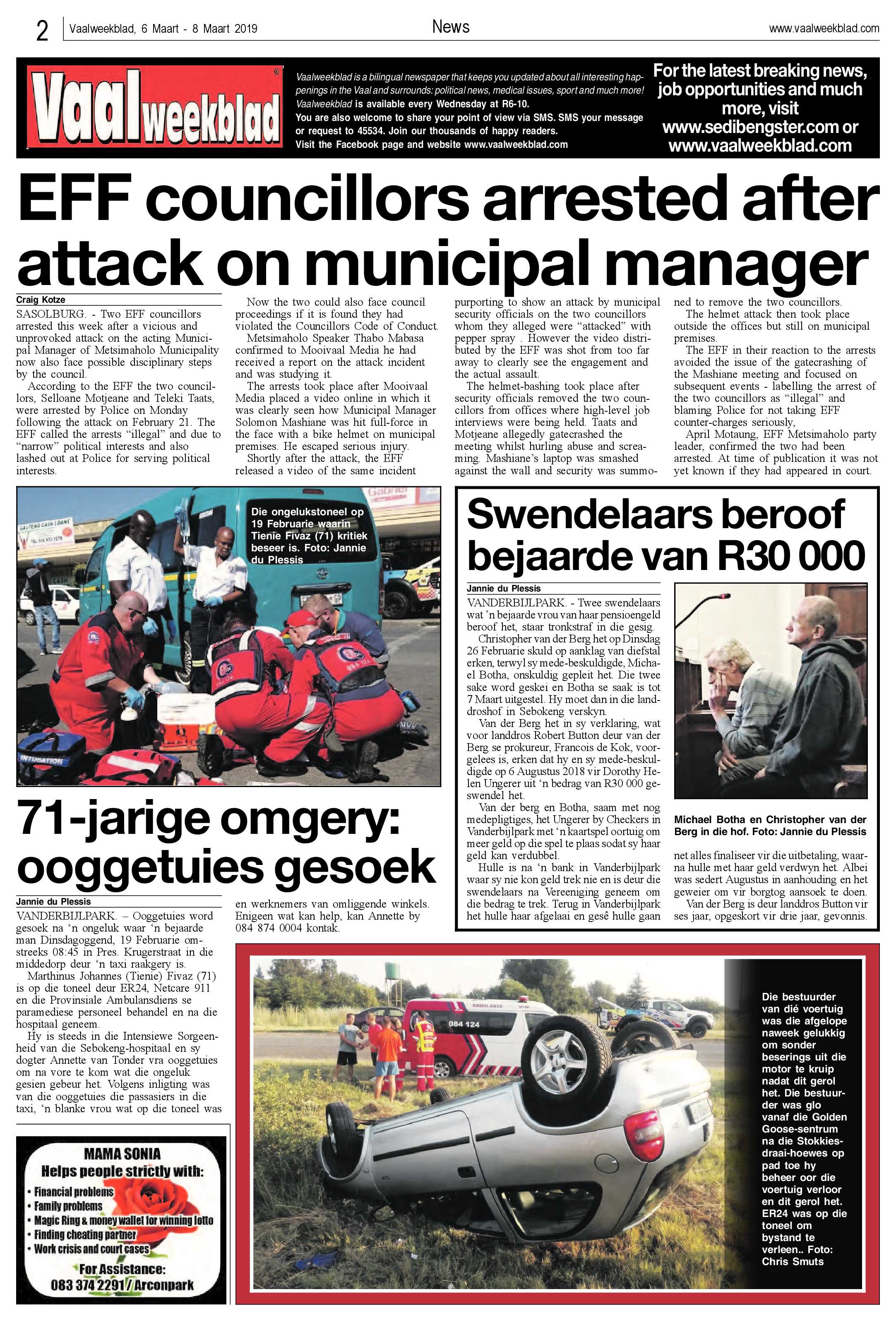 Vaalweekblad 6 – 8 Maart 2019 page 2
