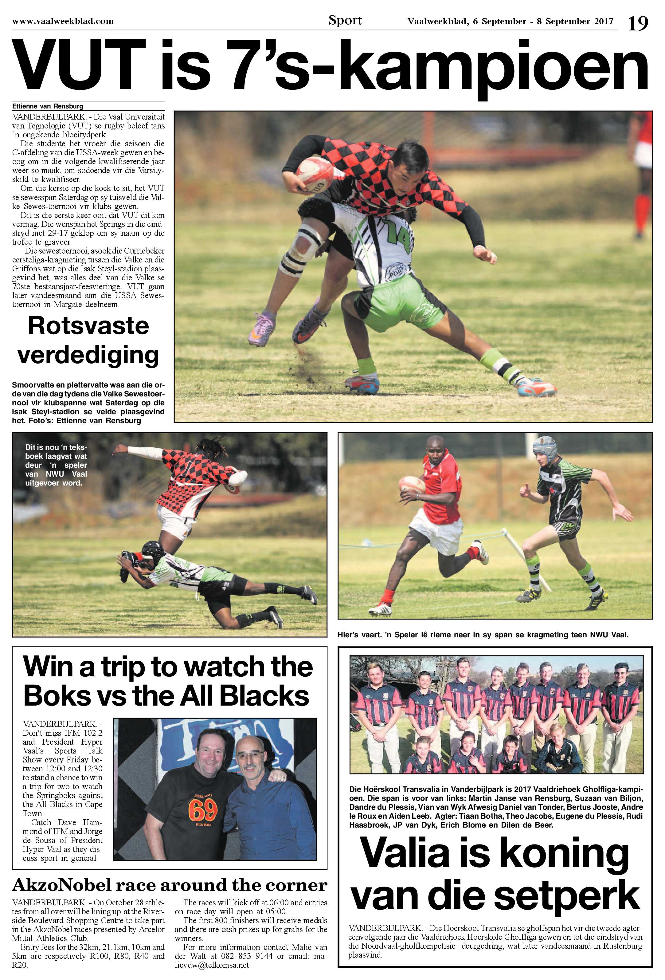 Vaalweekblad 6 – 8 November 2017 page 19