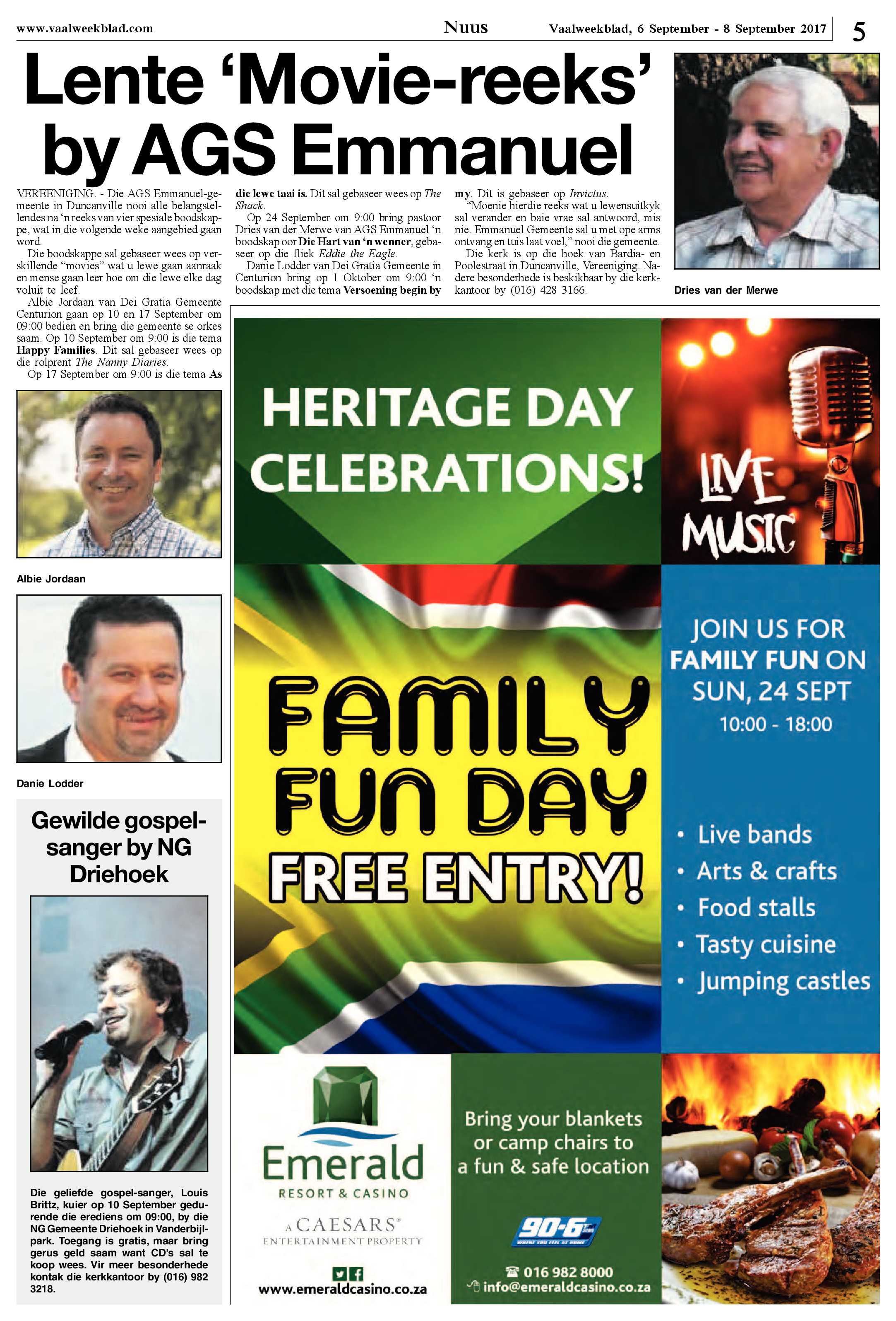 Vaalweekblad 6 – 8 November 2017 page 5