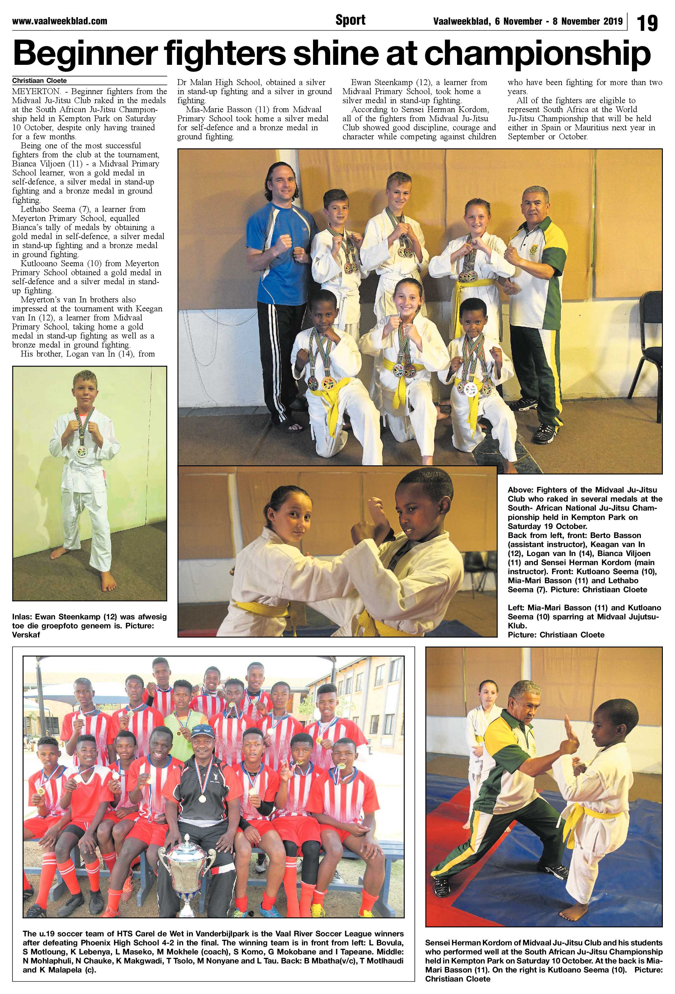 Vaalweekblad 6 – 8 November 2019 page 19