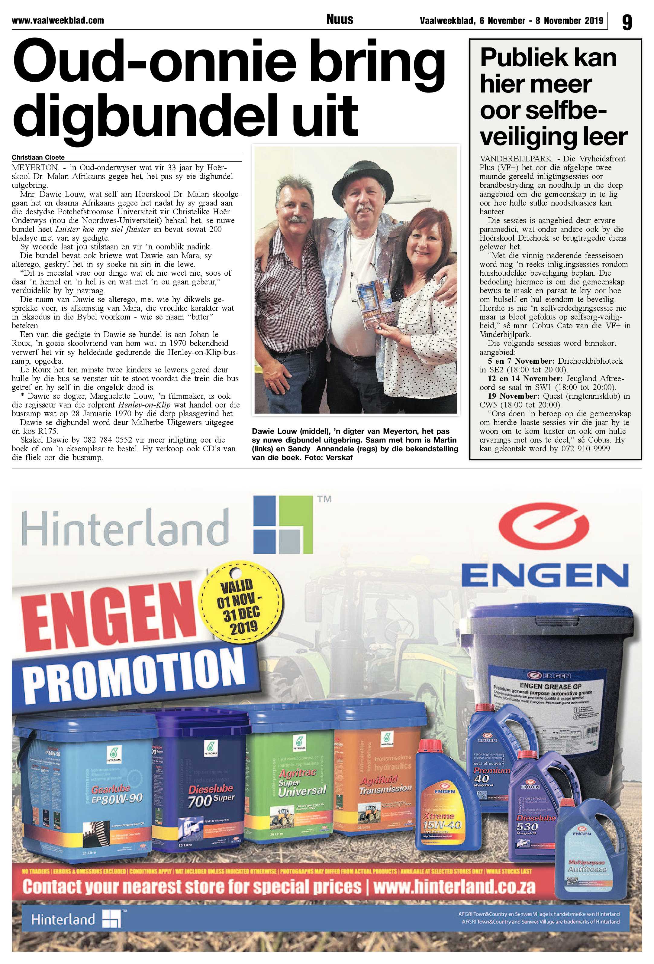 Vaalweekblad 6 – 8 November 2019 page 9