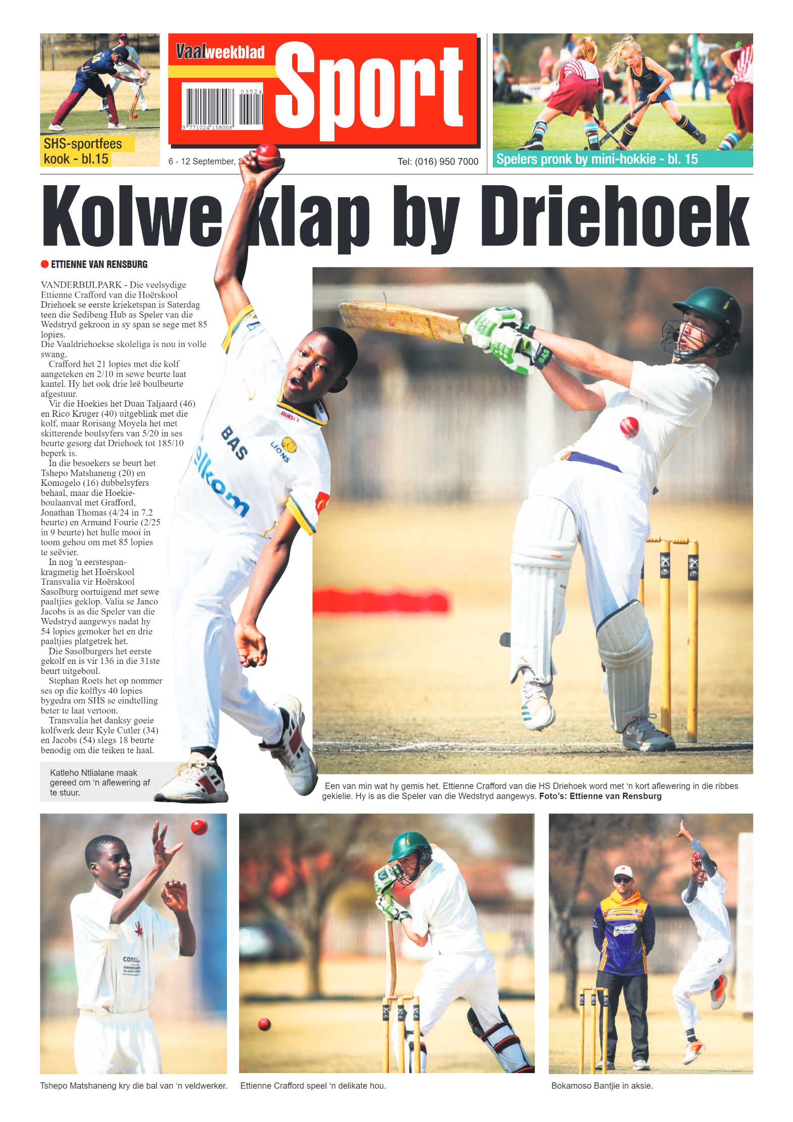 Vaalweekblad 6 – 12 September, 2024 page 16