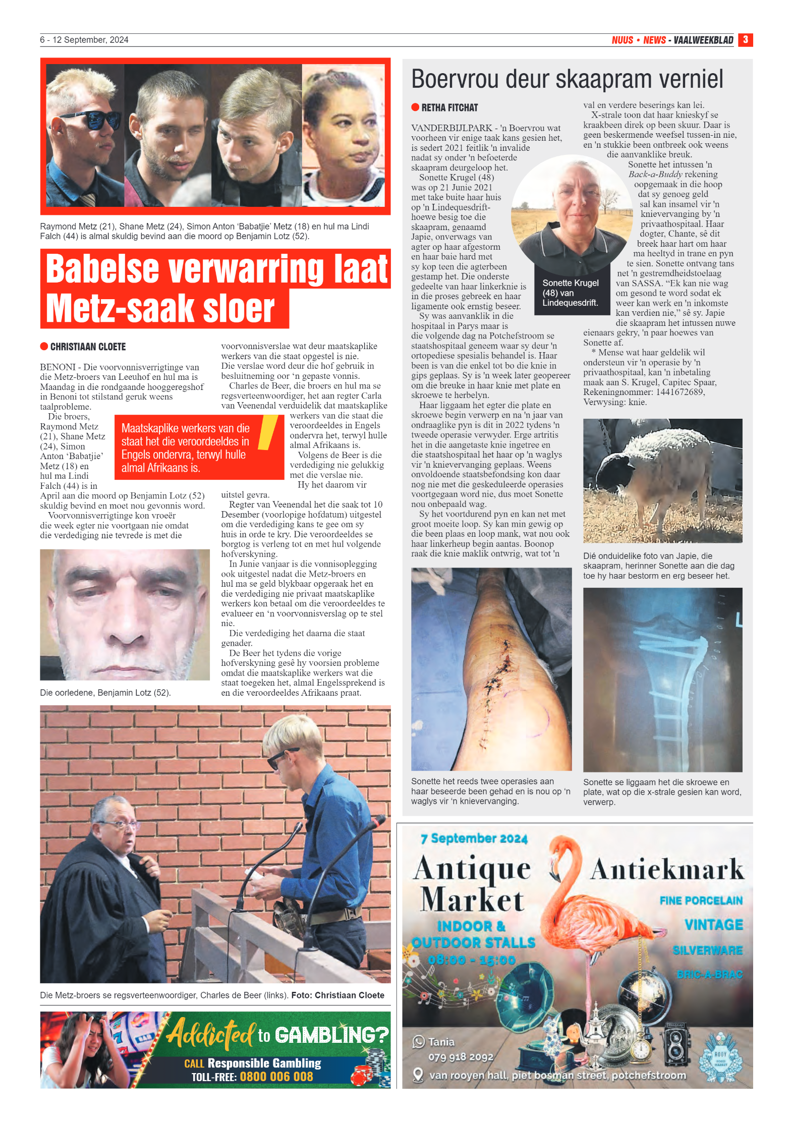 Vaalweekblad 6 – 12 September, 2024 page 3