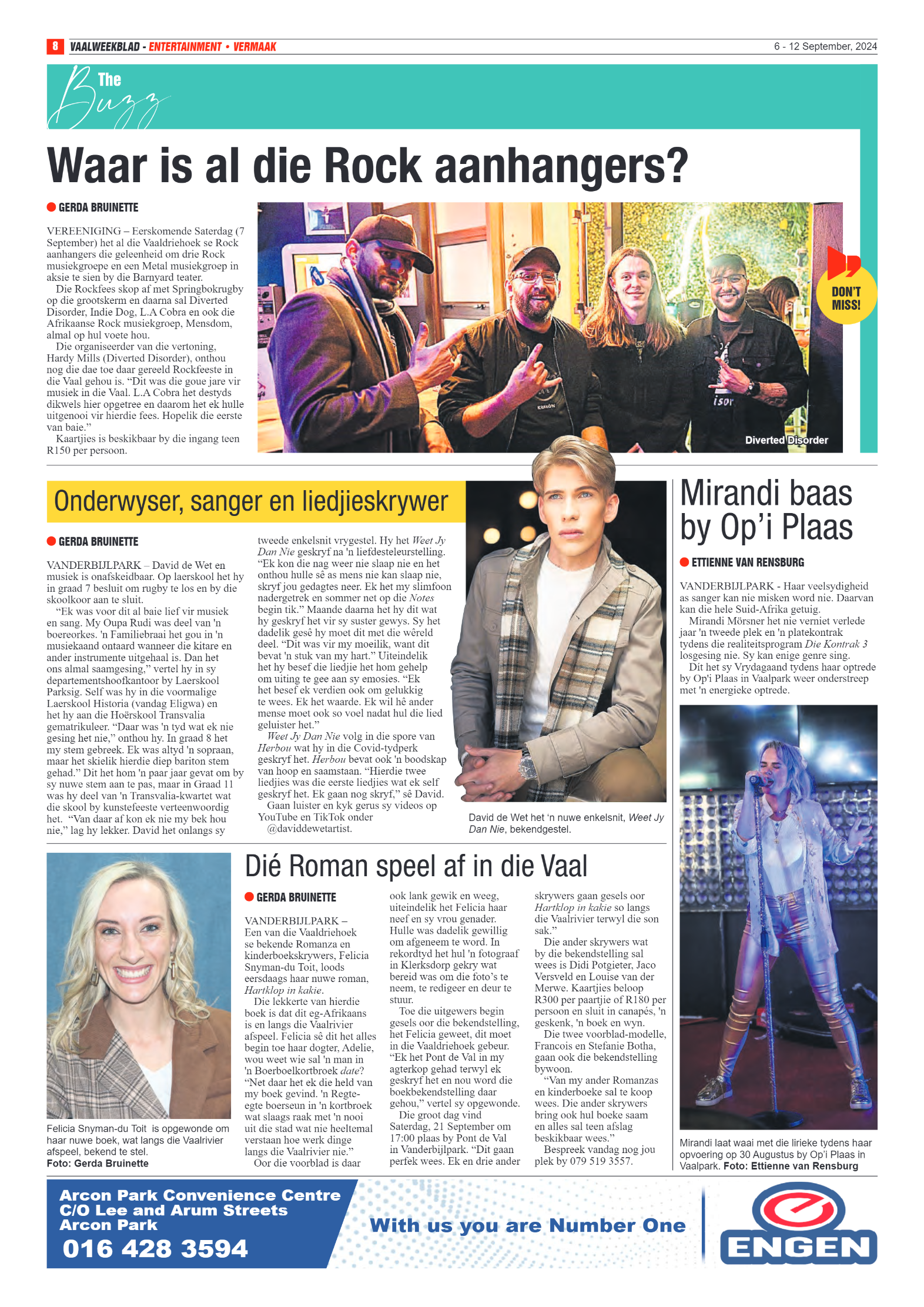 Vaalweekblad 6 – 12 September, 2024 page 8
