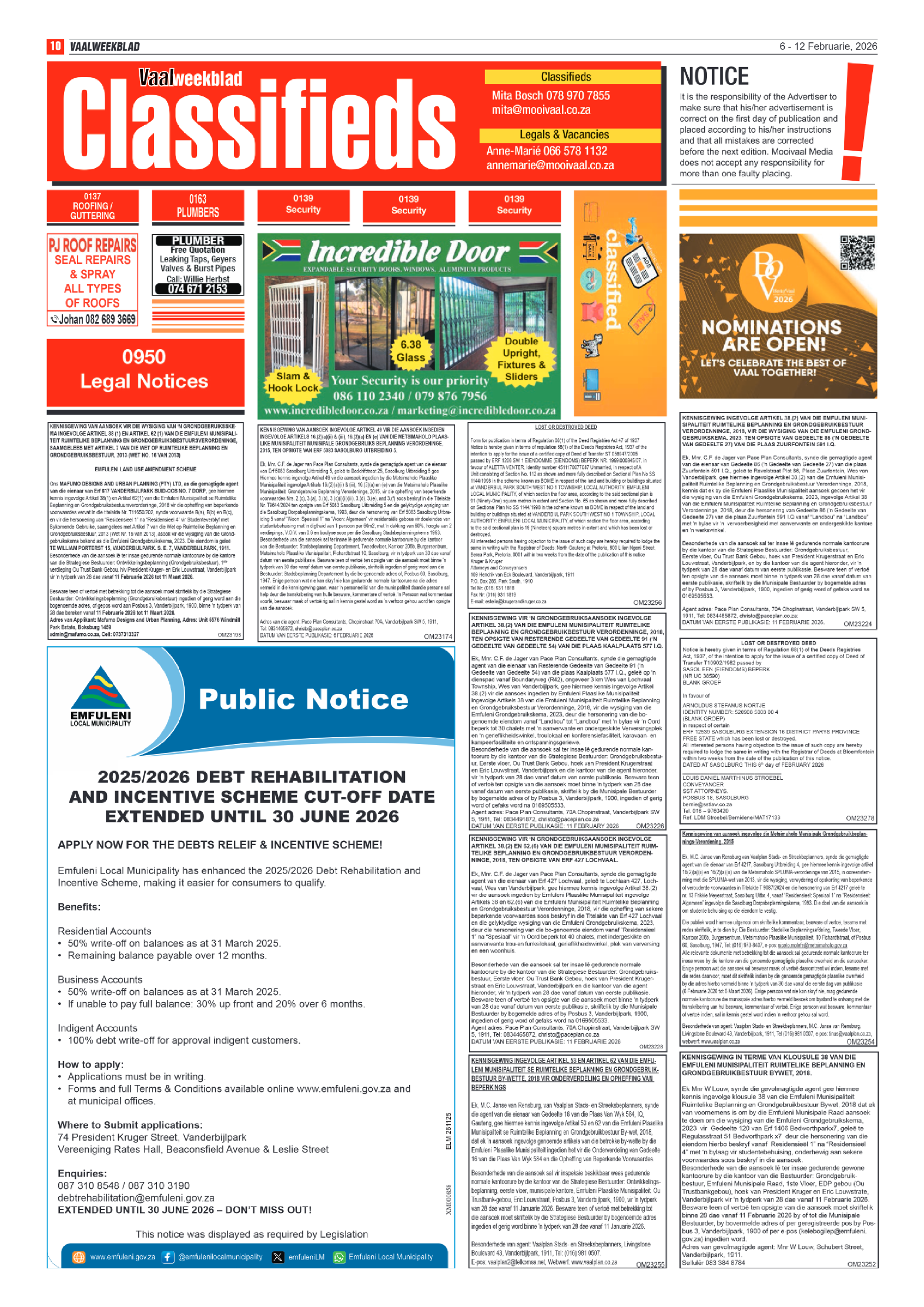 Vaalweekblad 6 Februarie 2026 page 10