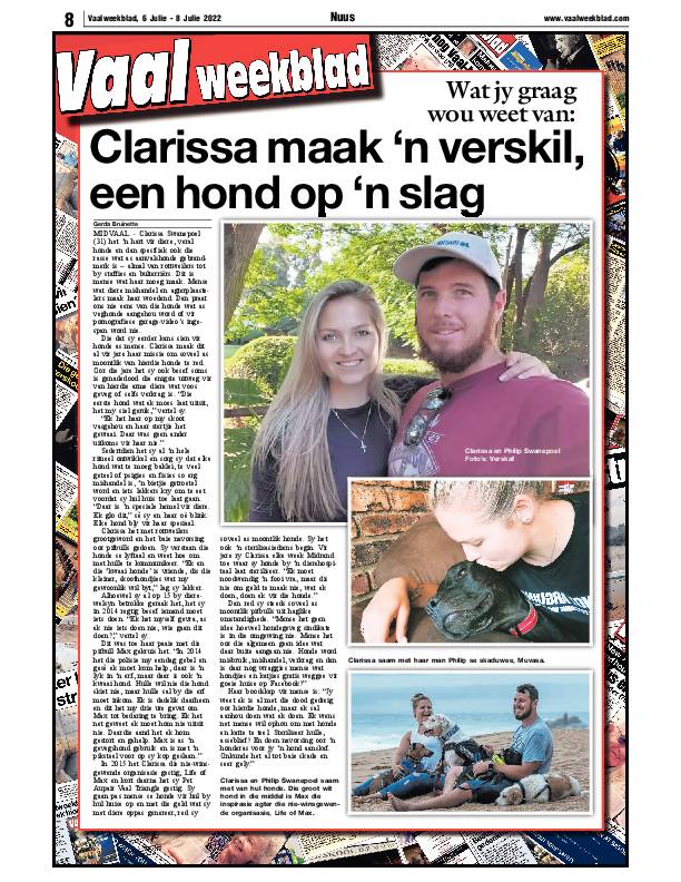 Vaalweekblad, 6 Julie – 8 Julie 2022 page 5