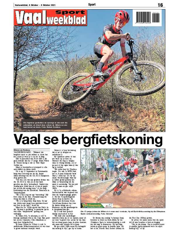 Vaalweekblad, 6 Oktober – 8 Oktober 2021 page 16