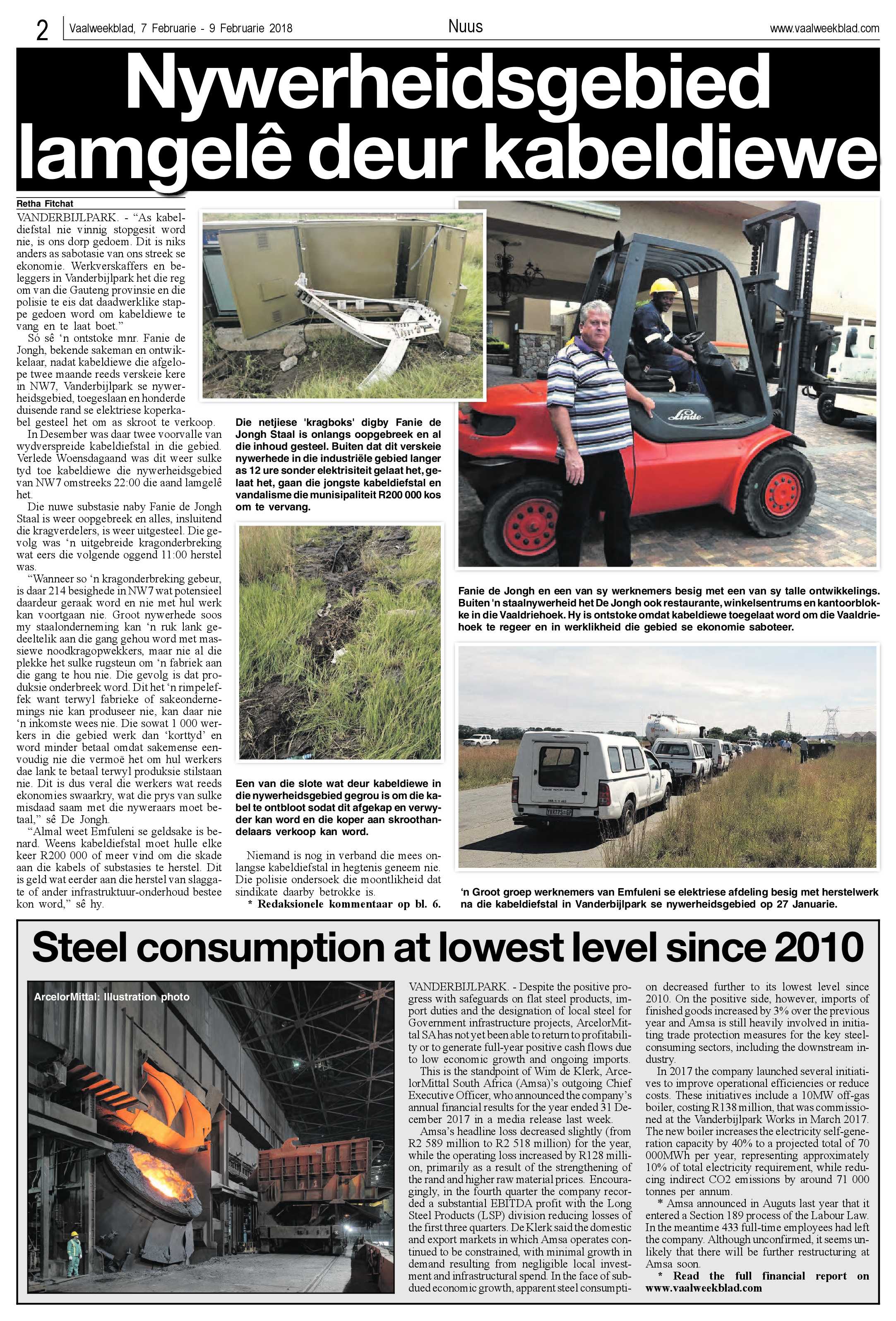 Vaalweekblad 7 – 11 Februarie 2018 page 2