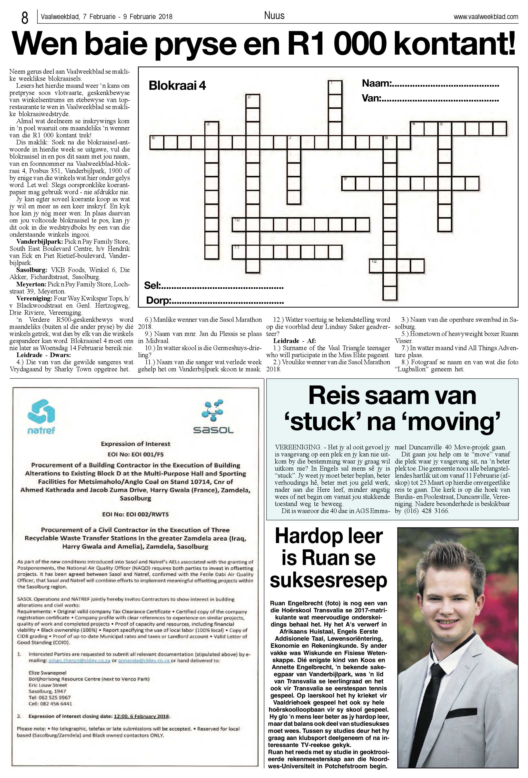 Vaalweekblad 7 – 11 Februarie 2018 page 8