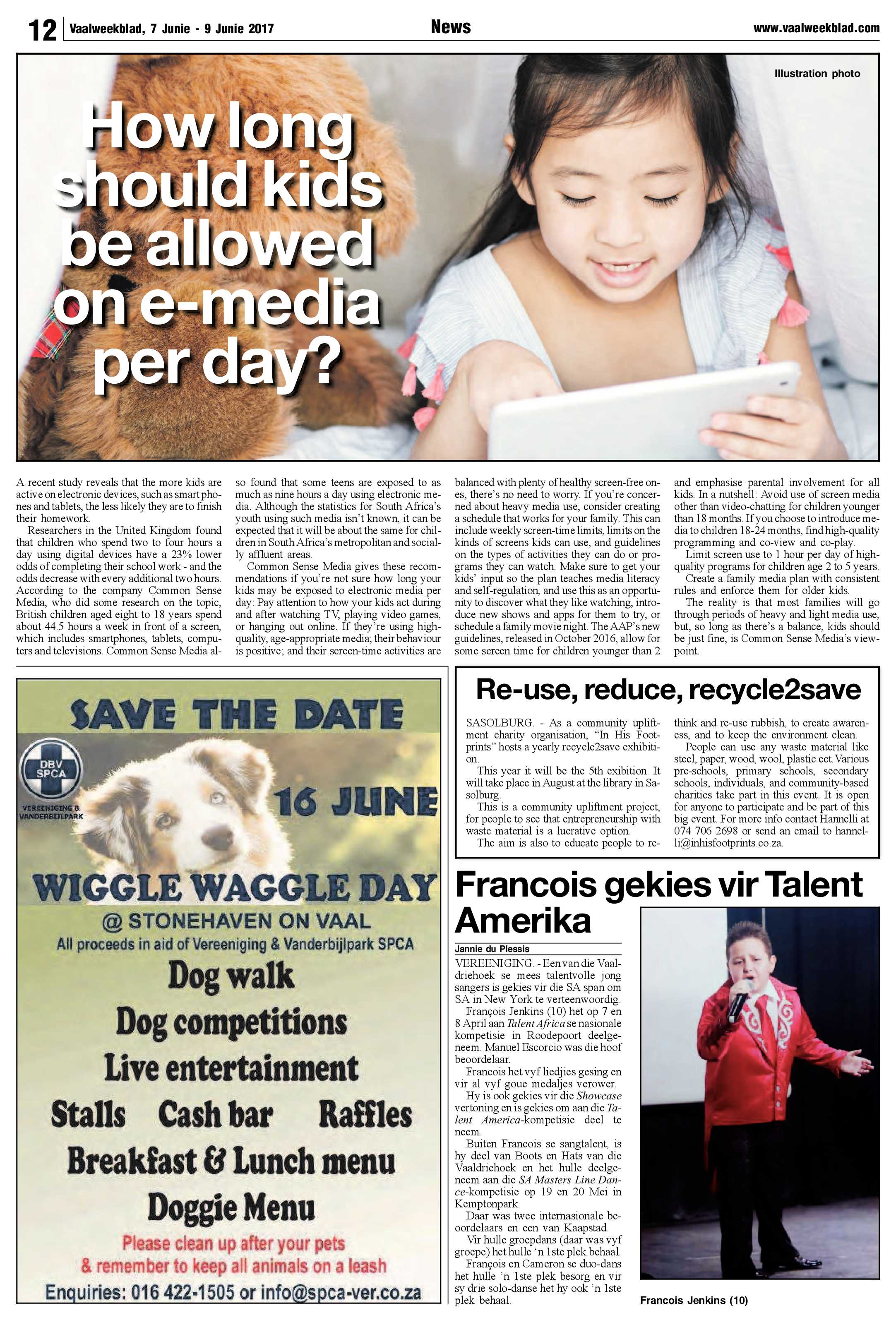 Vaalweekblad 7 – 9 Junie 2017 page 12