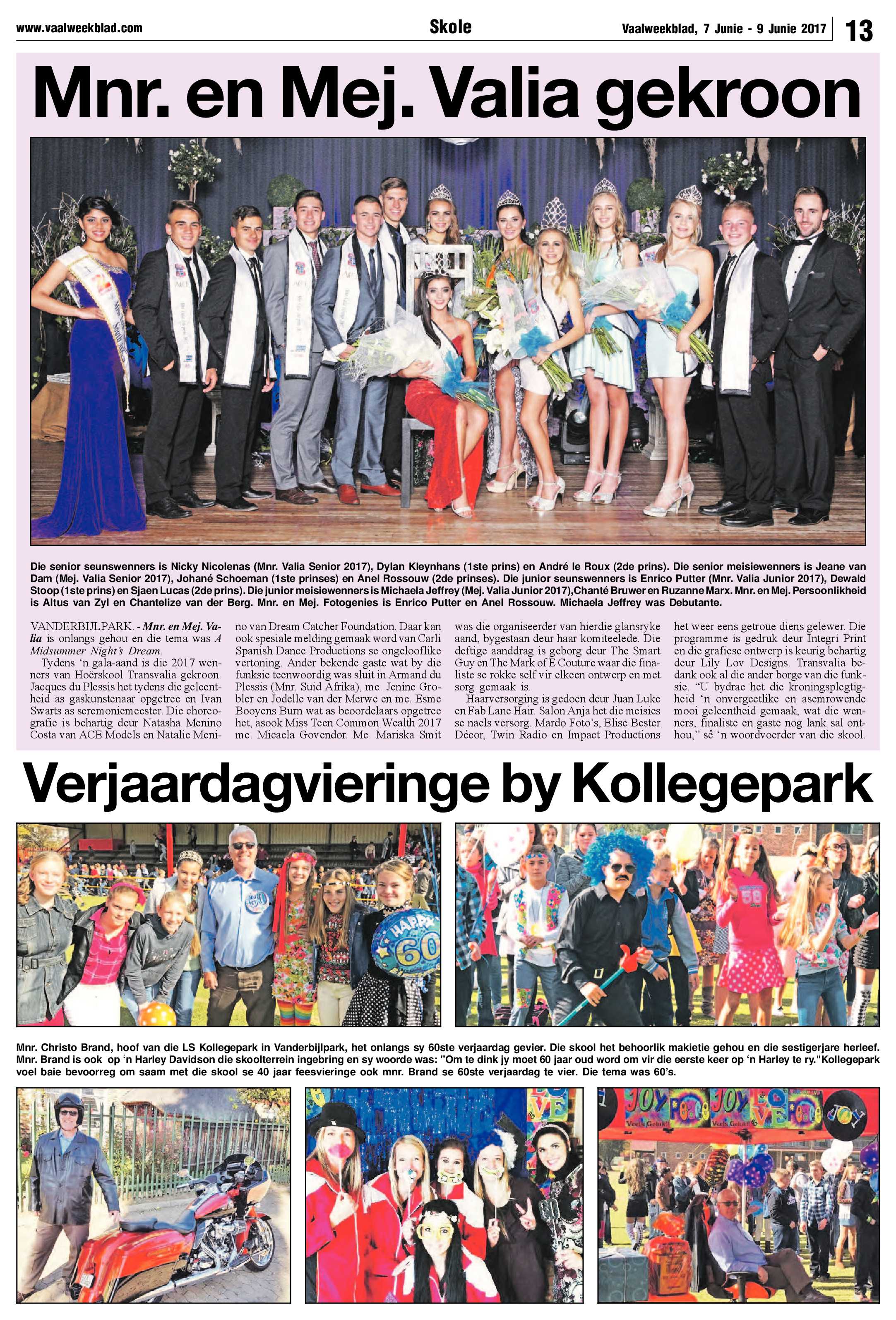 Vaalweekblad 7 – 9 Junie 2017 page 13