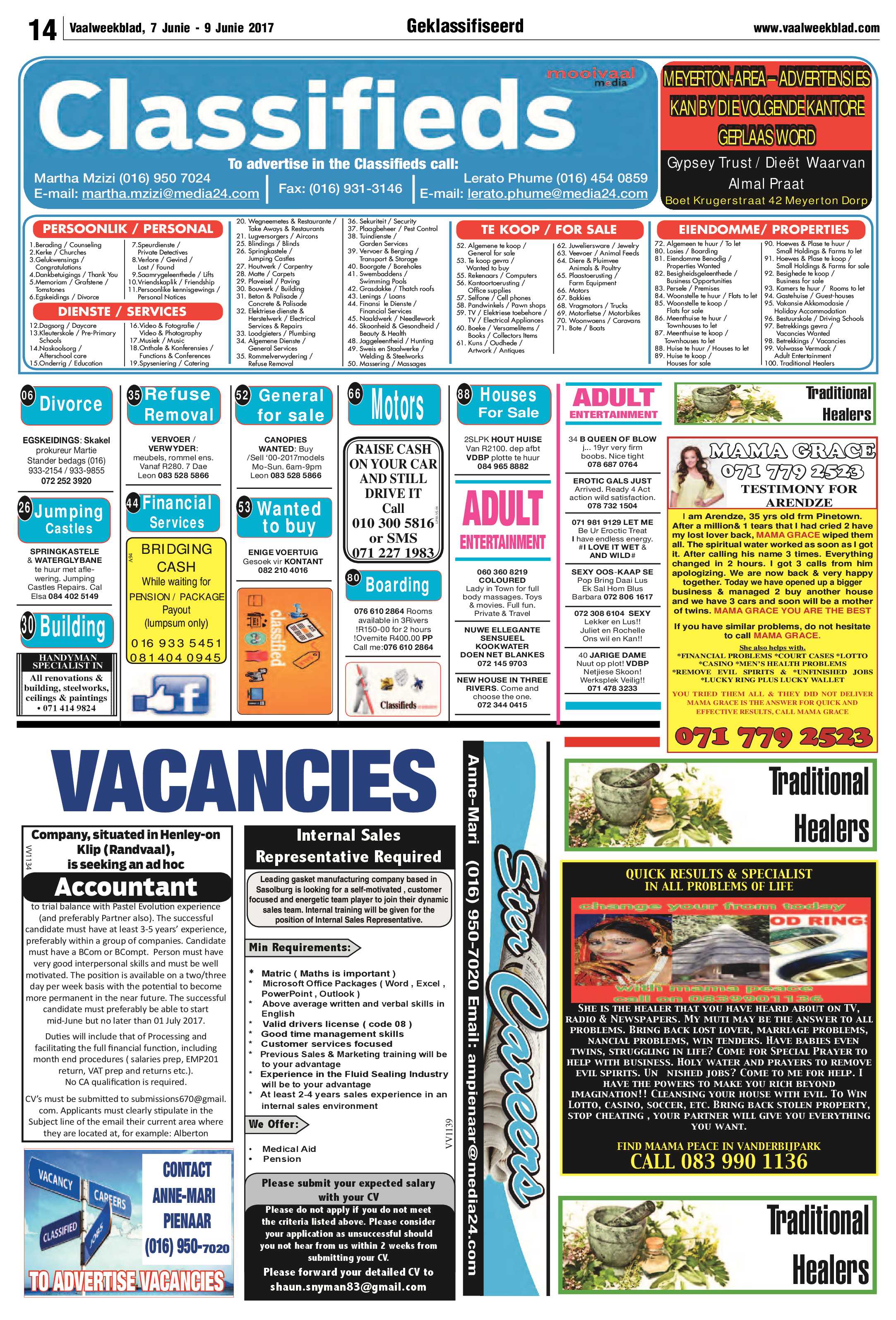 Vaalweekblad 7 – 9 Junie 2017 page 14