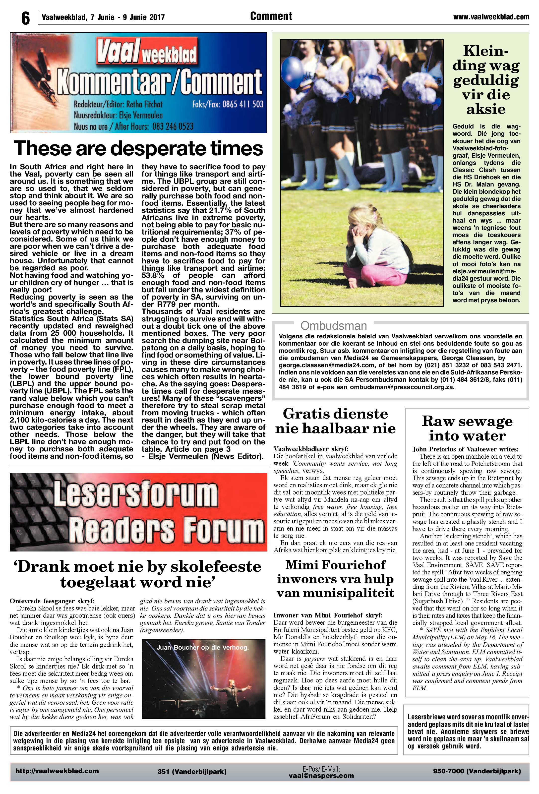 Vaalweekblad 7 – 9 Junie 2017 page 6