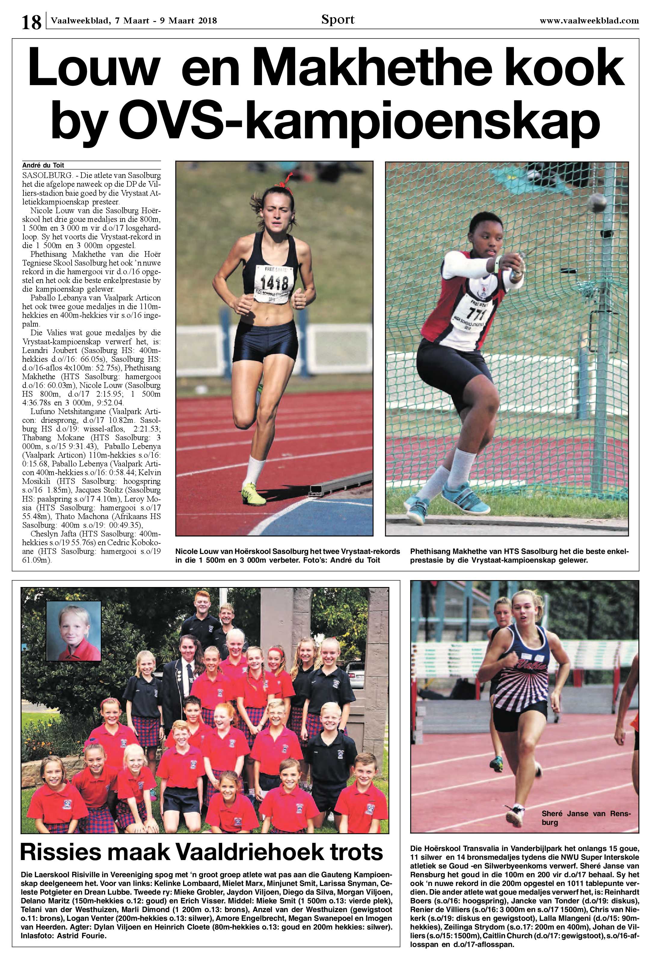 Vaalweekblad 7 – 9 Maart 2018 page 18