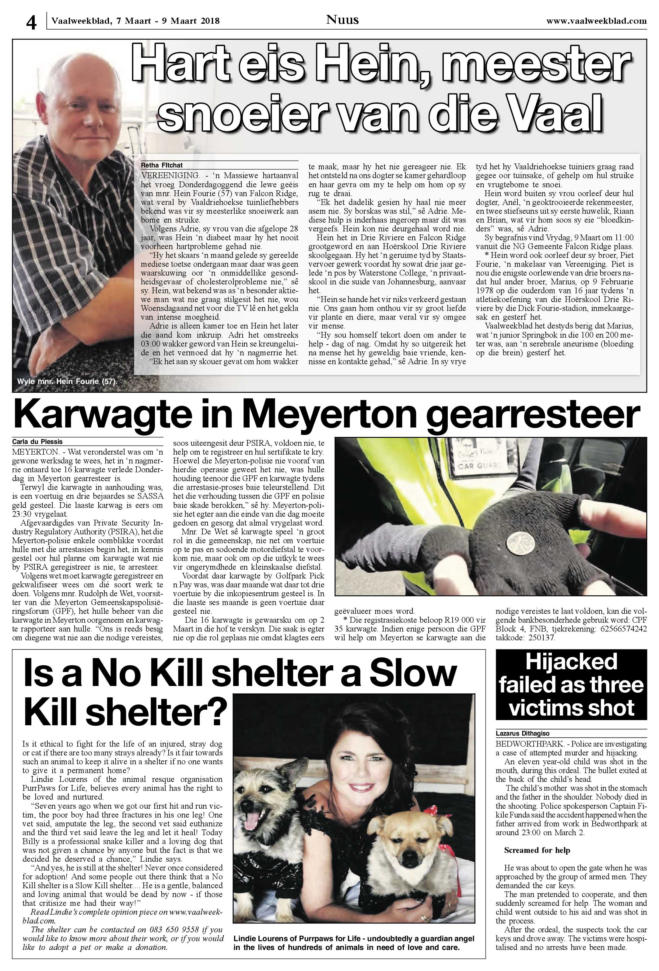 Vaalweekblad 7 – 9 Maart 2018 page 4