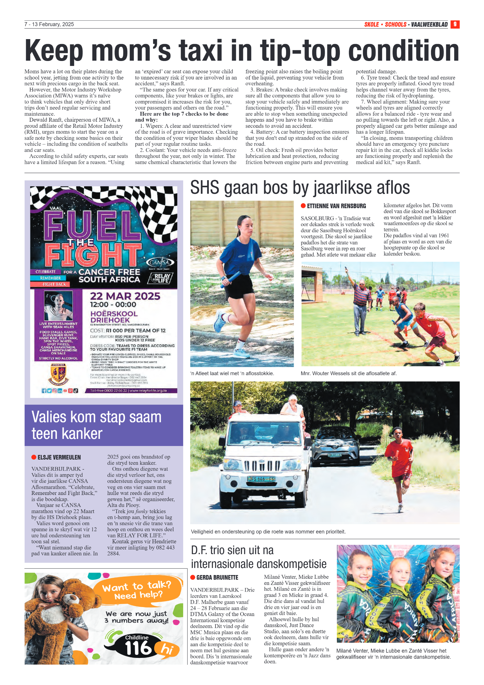 Vaalweekblad 7 – 13 February, 2025 page 9