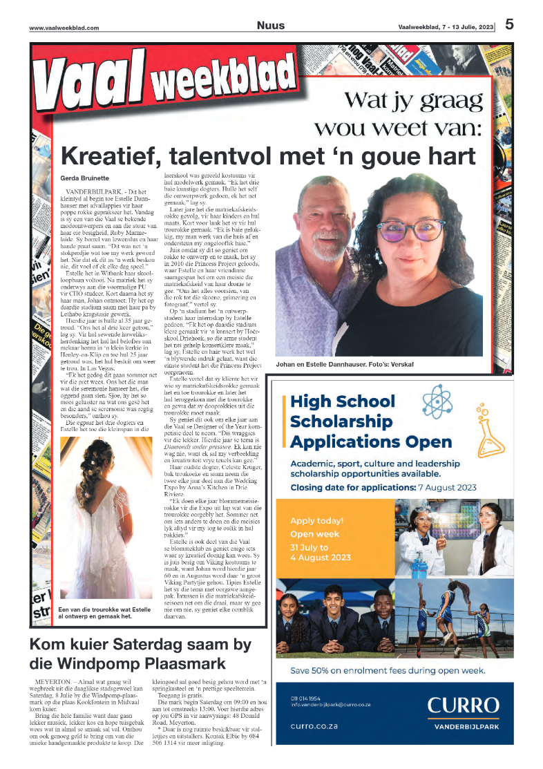 Vaalweekblad, 7 – 13 Julie, 2023 page 5