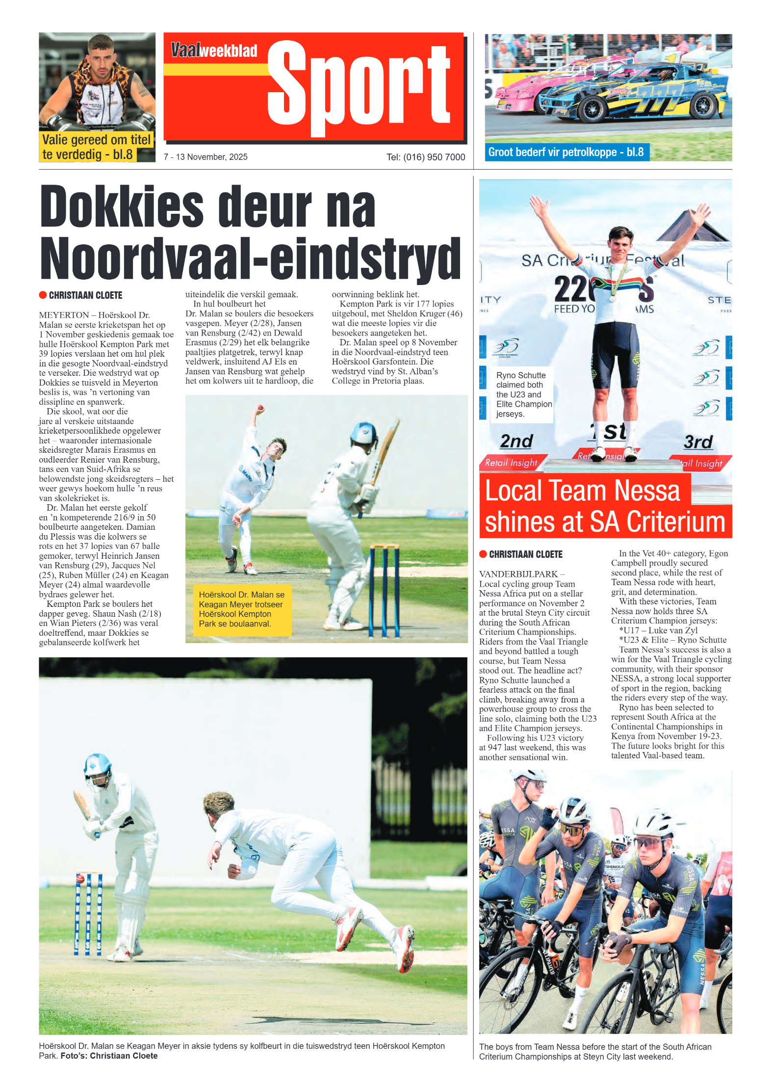 Vaalweekblad 7 – 13 November, 2025 page 12
