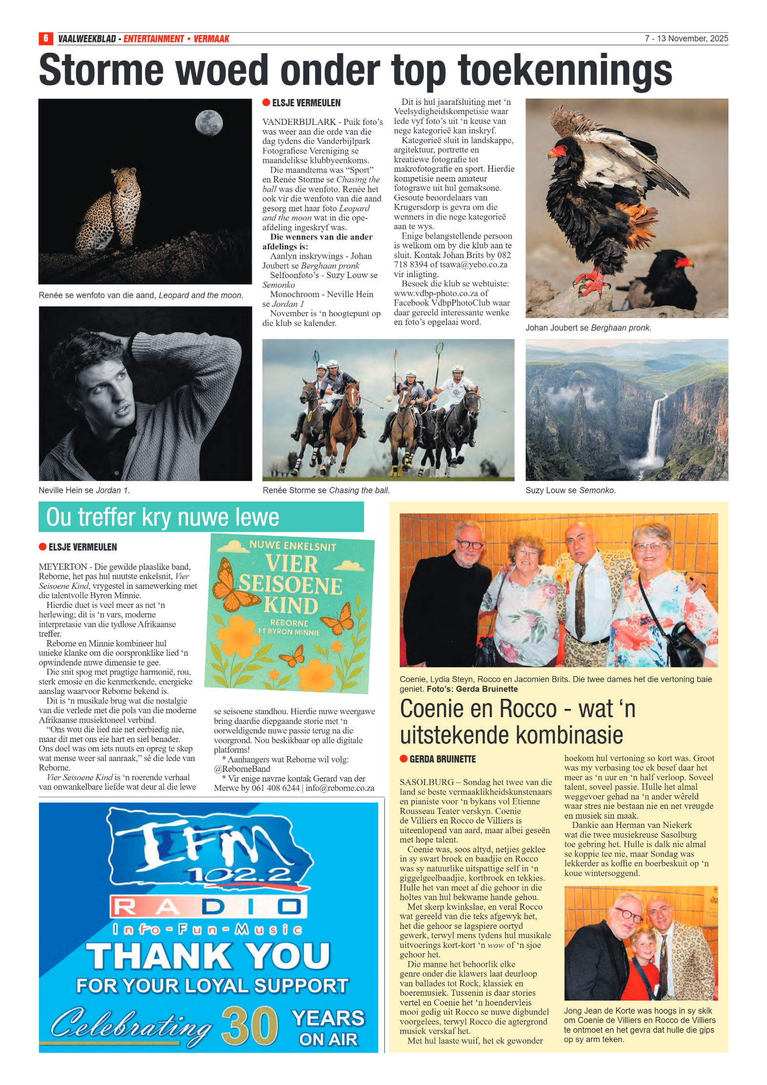 Vaalweekblad 7 – 13 November, 2025 page 6