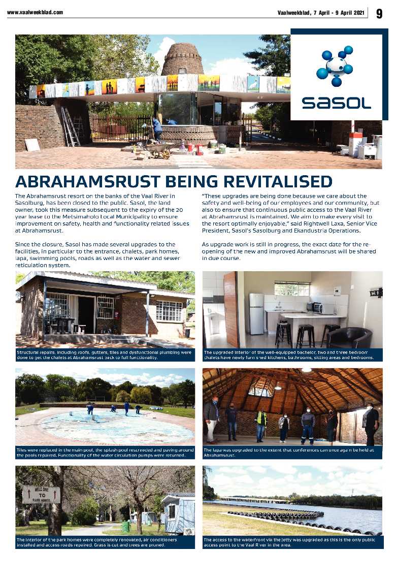 Vaalweekblad, 7 April – 9 April 2021 page 9