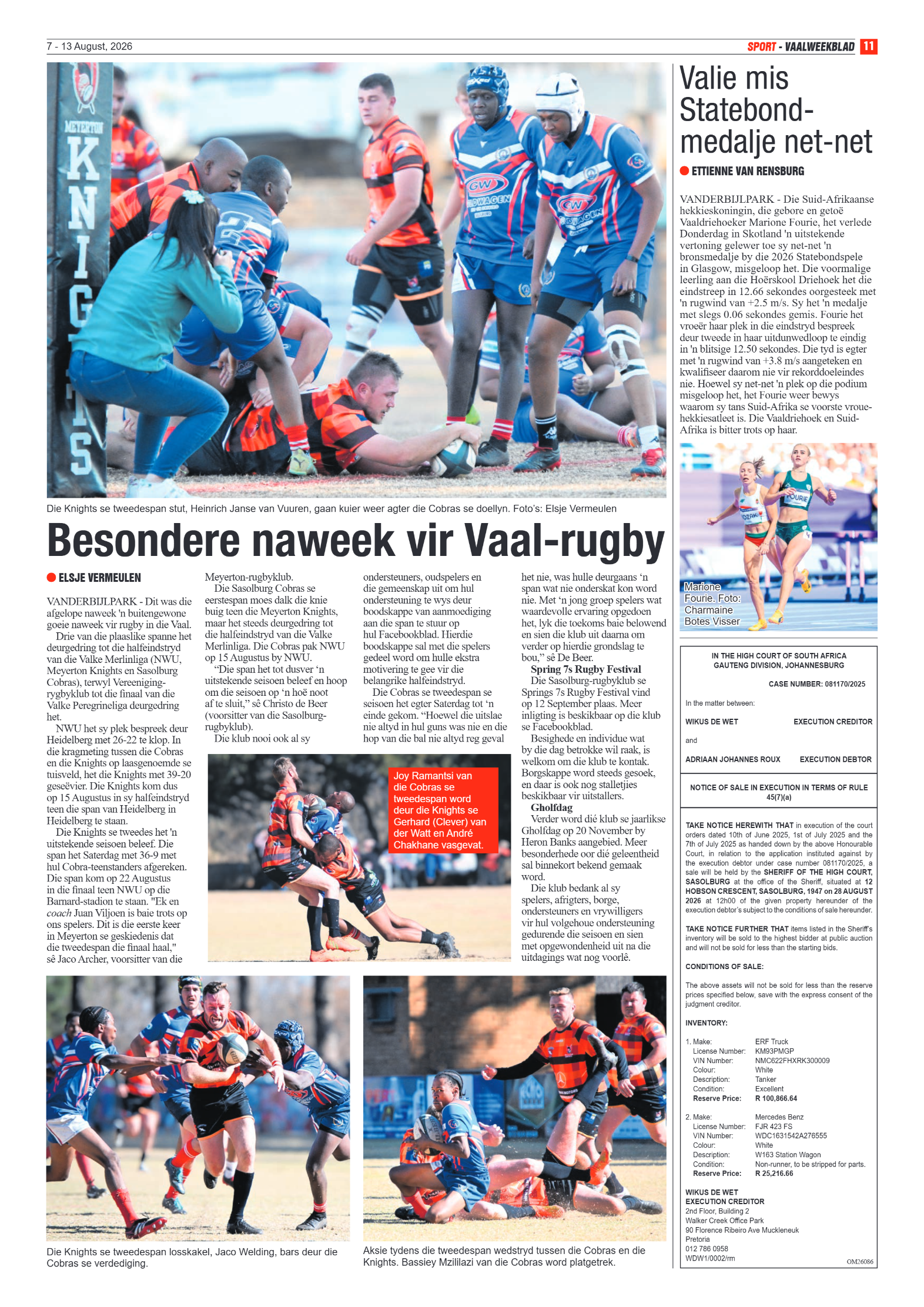 Vaalweekblad – 7 Augustus 2026 page 11