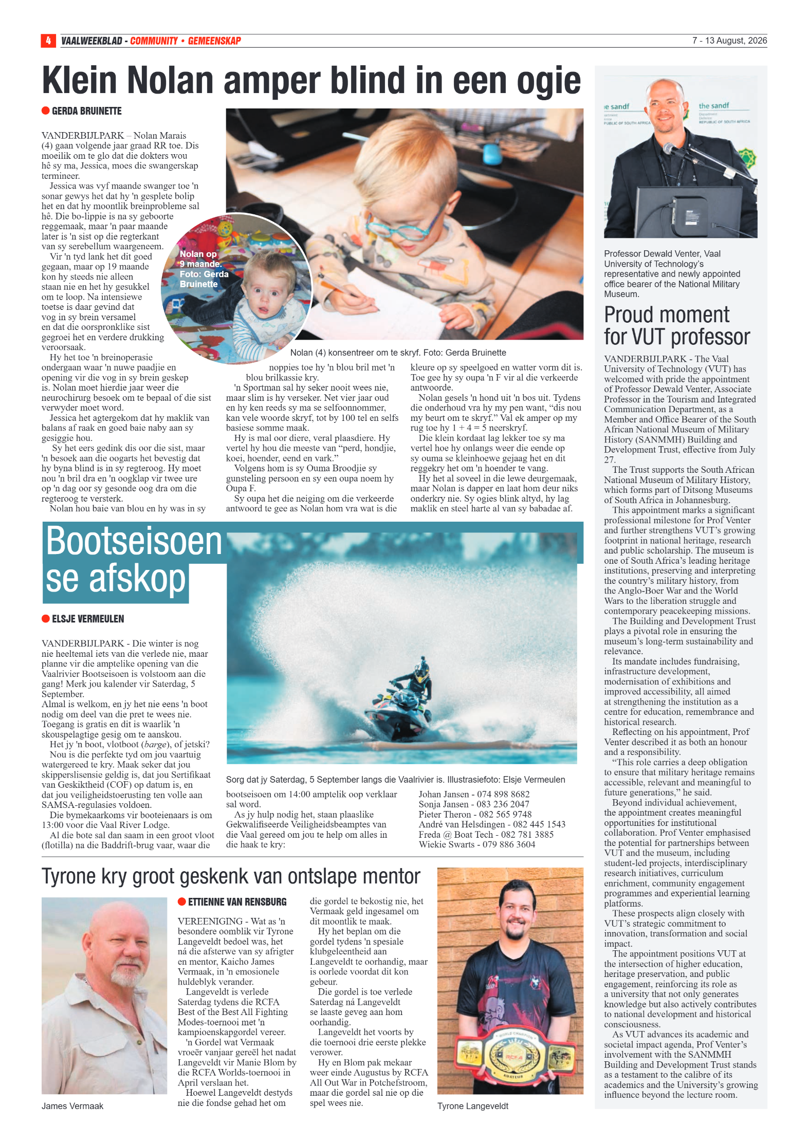 Vaalweekblad – 7 Augustus 2026 page 4