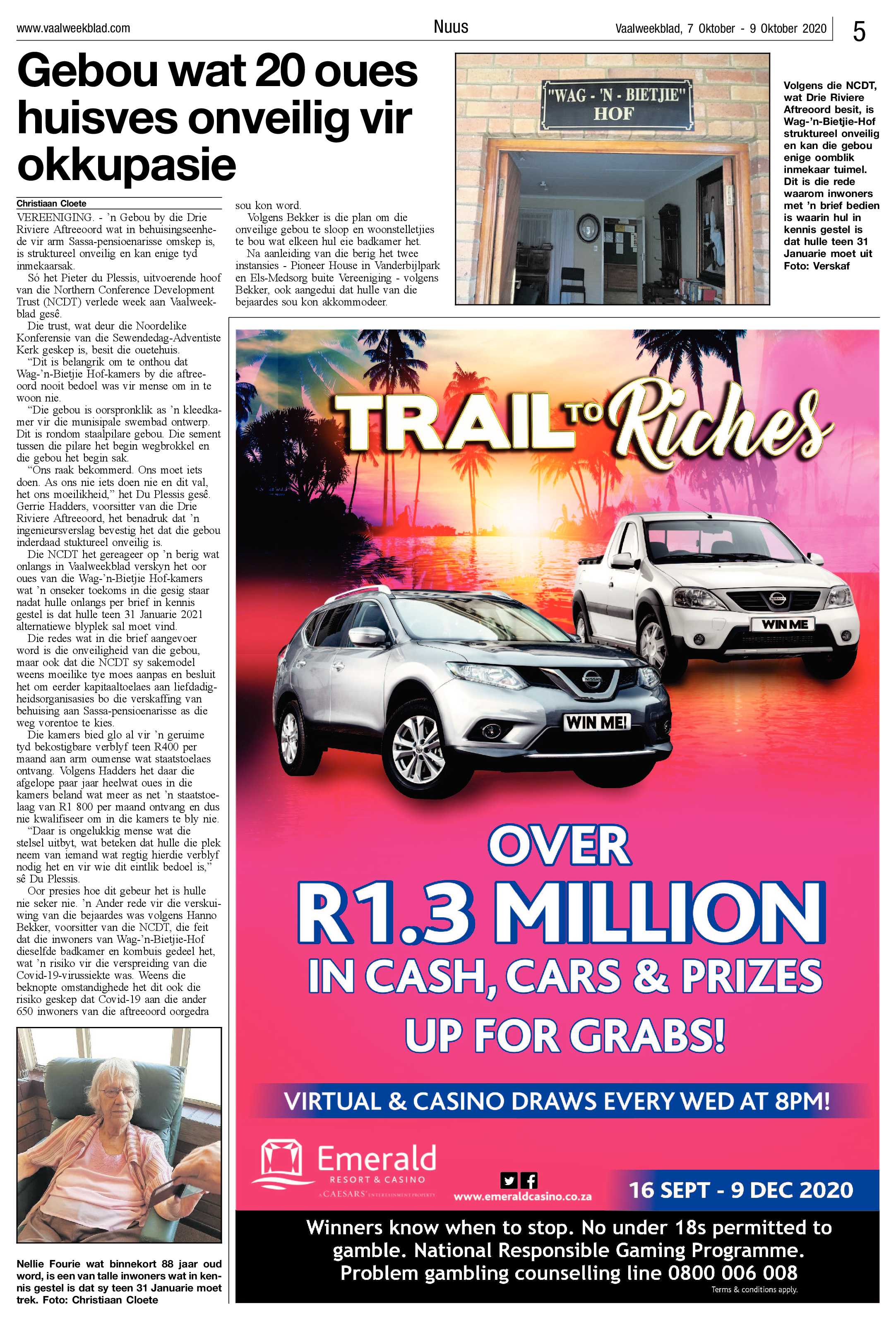 Vaalweekblad 7 Oktober – 9 Oktober 2020 page 5