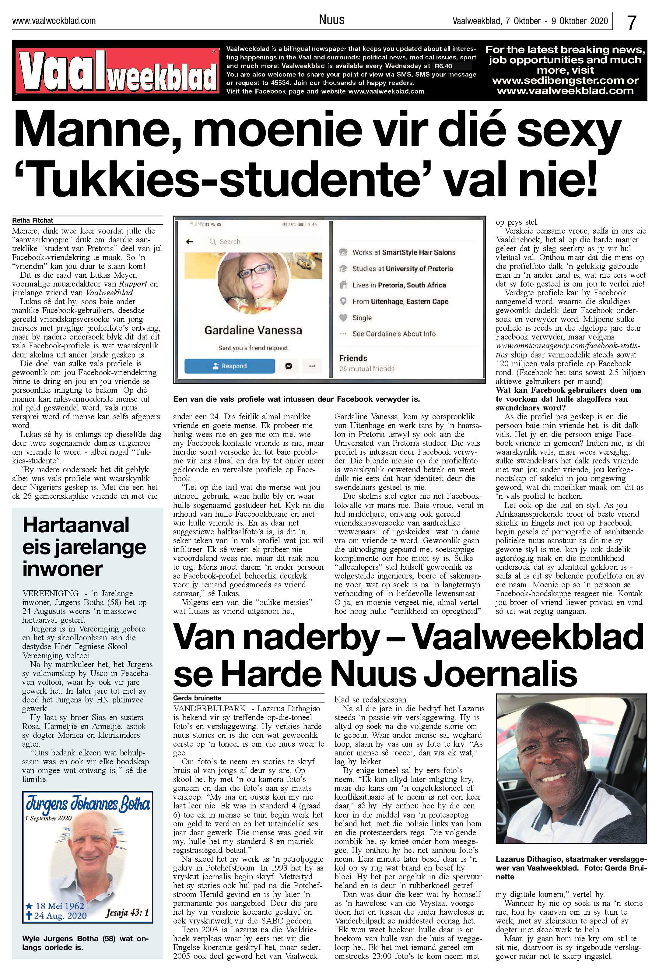 Vaalweekblad 7 Oktober – 9 Oktober 2020 page 7