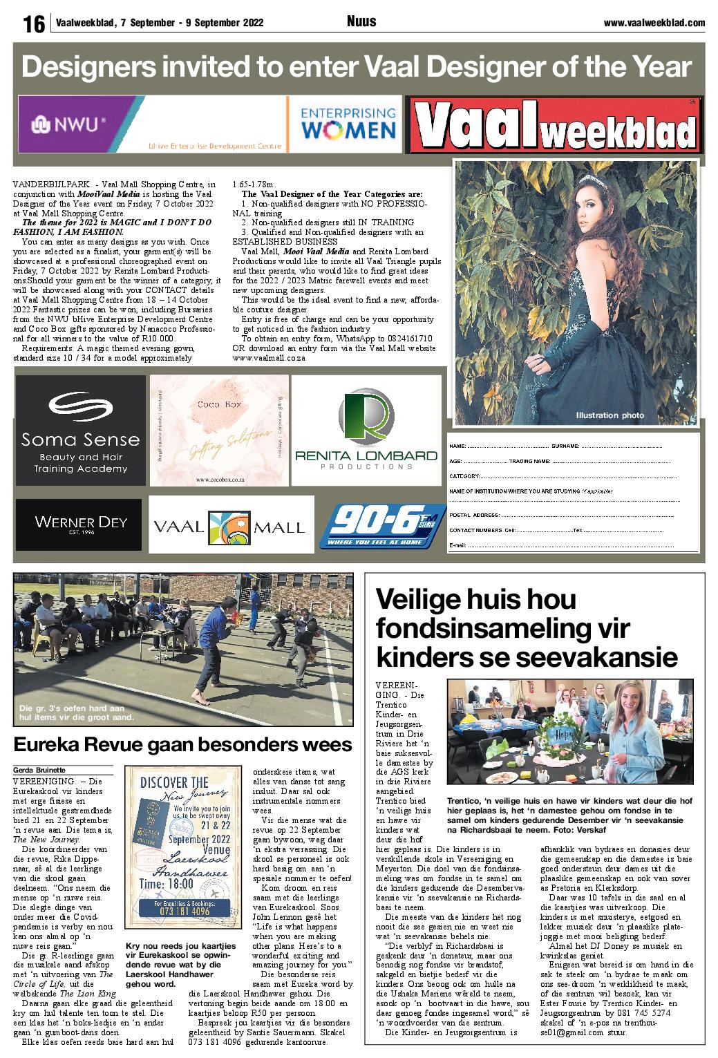 Vaalweekblad, 7 September – 9 September 2022 page 17