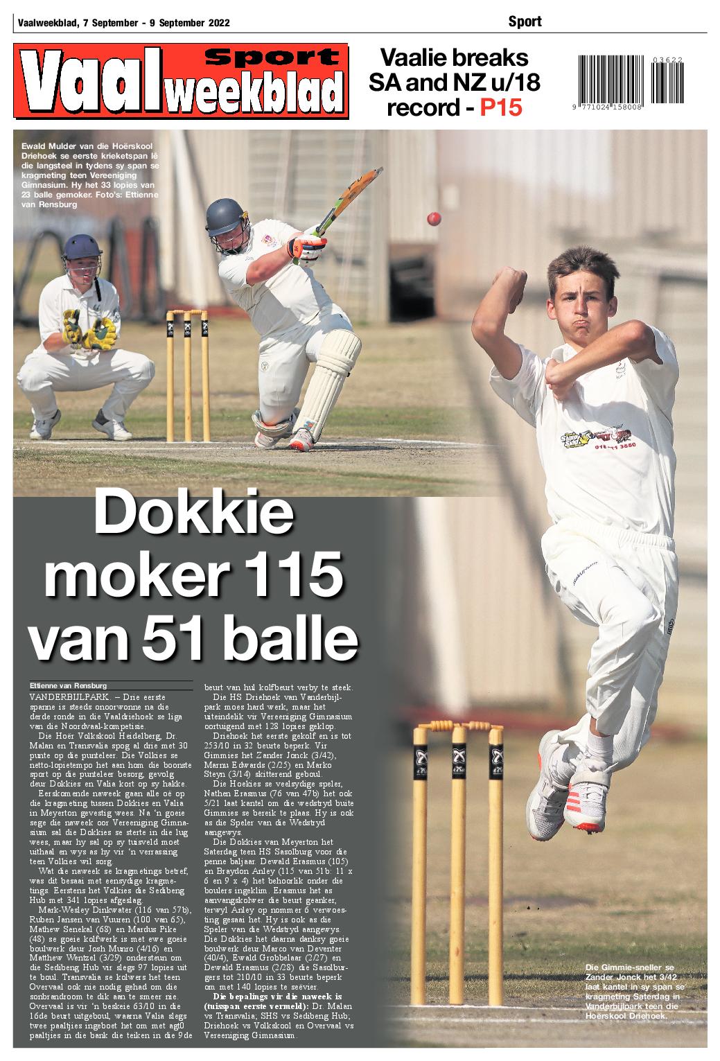 Vaalweekblad, 7 September – 9 September 2022 page 18