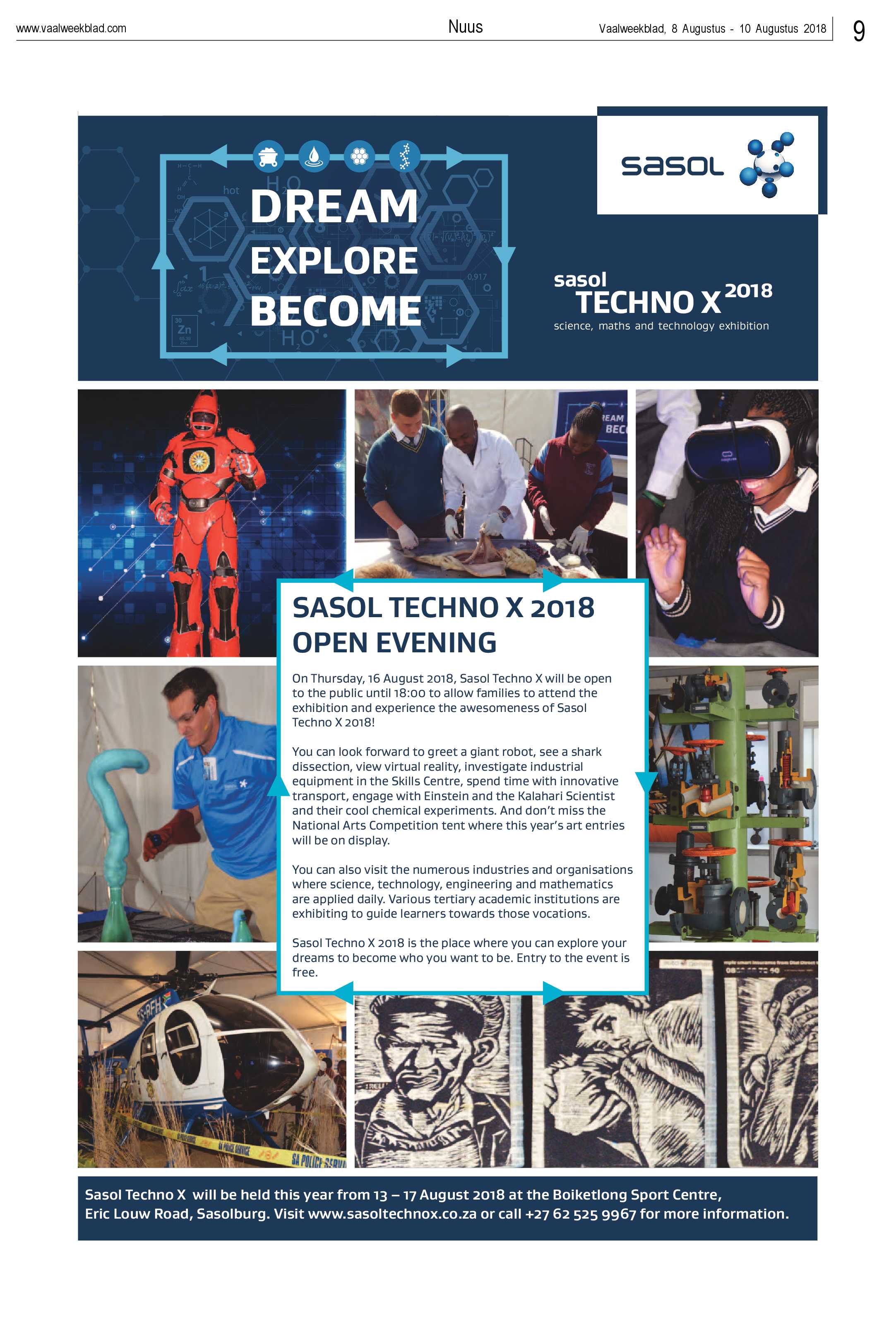 Vaalweekblad 8 – 10 Augustus 2018 page 9