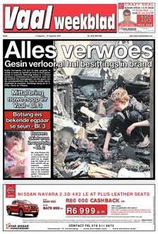 Vaalweekblad 8 – 10 Augustus 2018