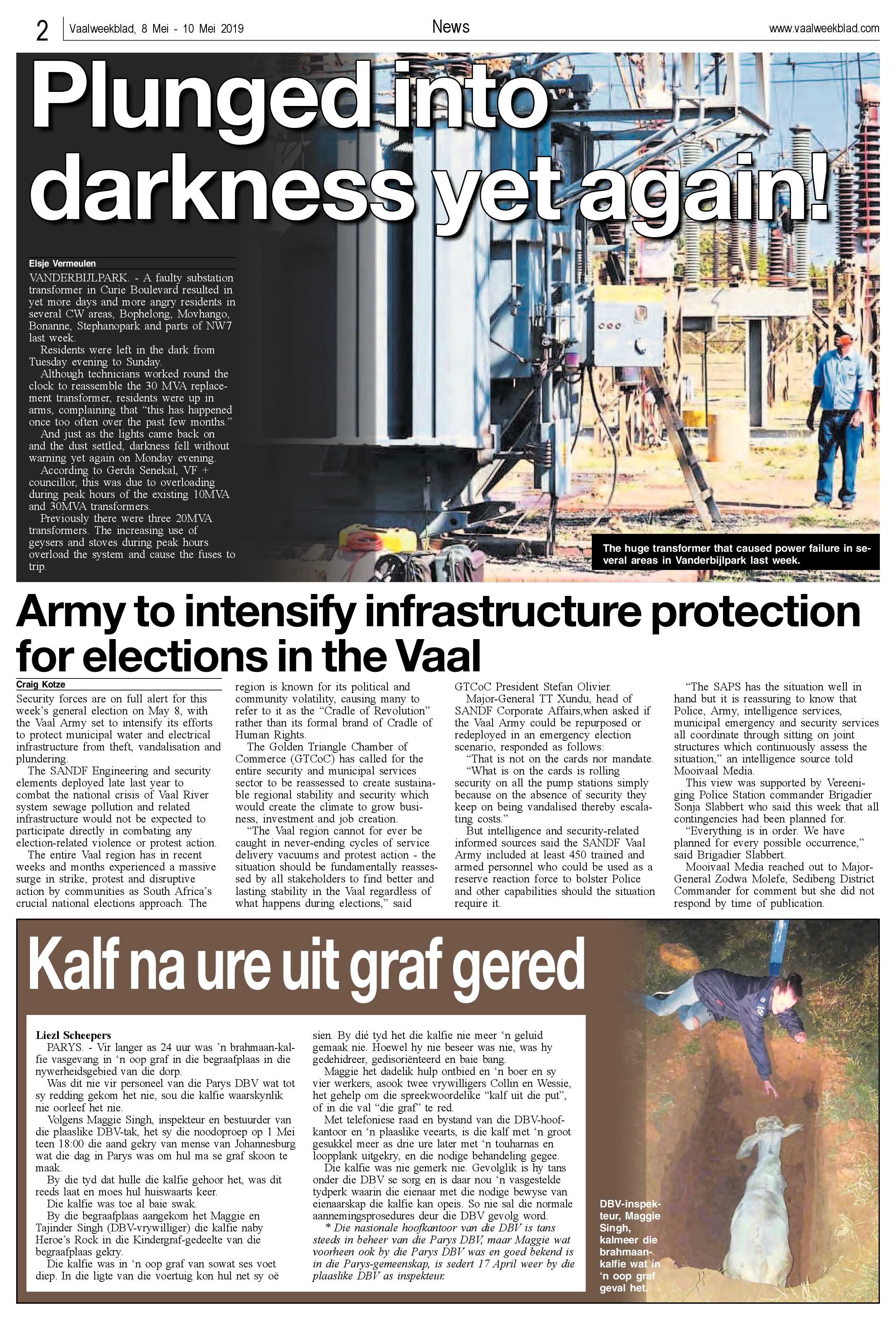 Vaalweekblad 8 – 10 Mei 2019 page 2