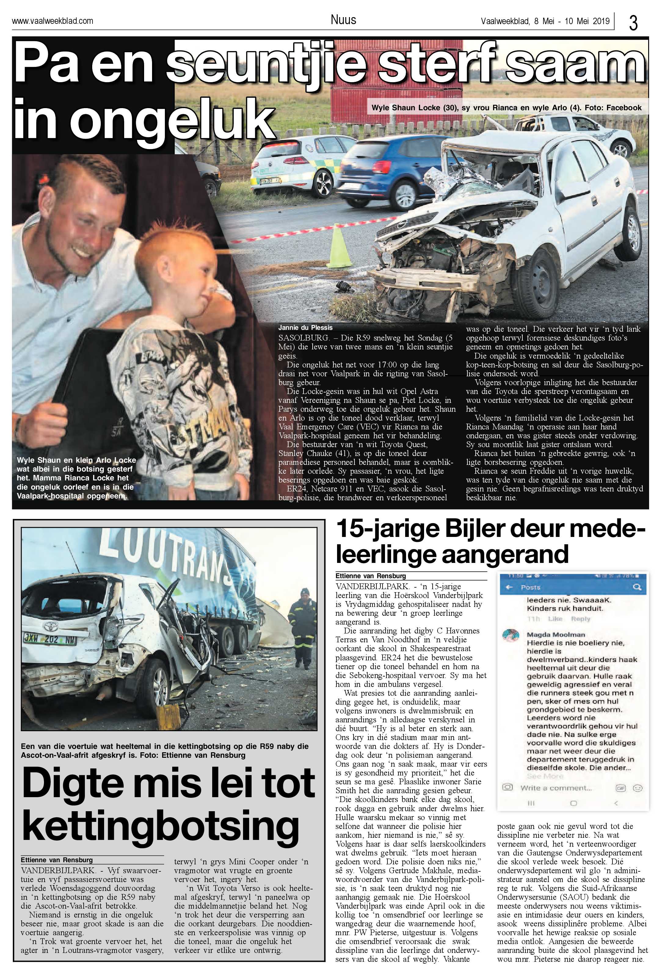 Vaalweekblad 8 – 10 Mei 2019 page 3