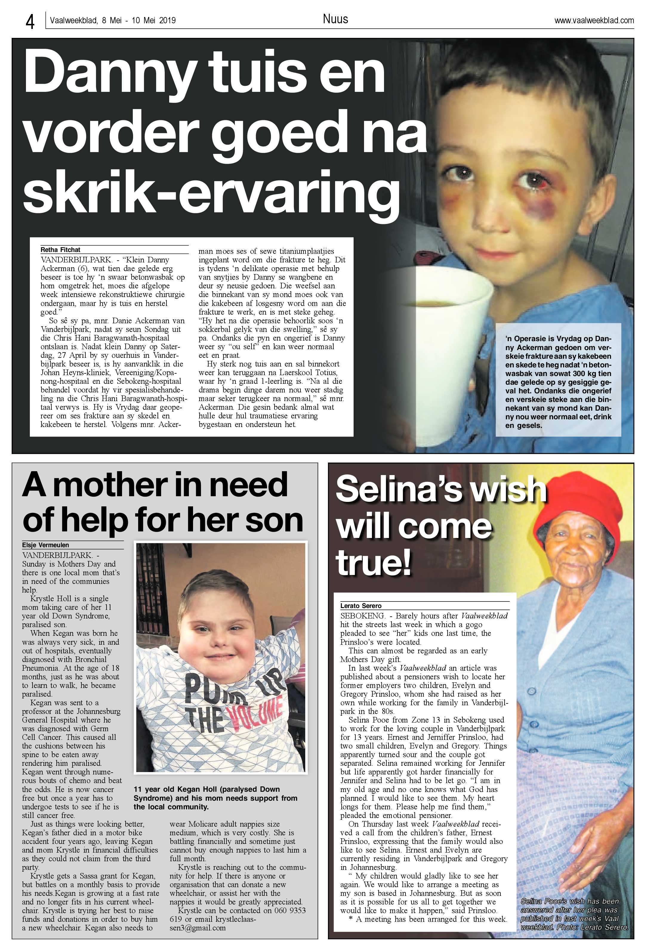 Vaalweekblad 8 – 10 Mei 2019 page 4
