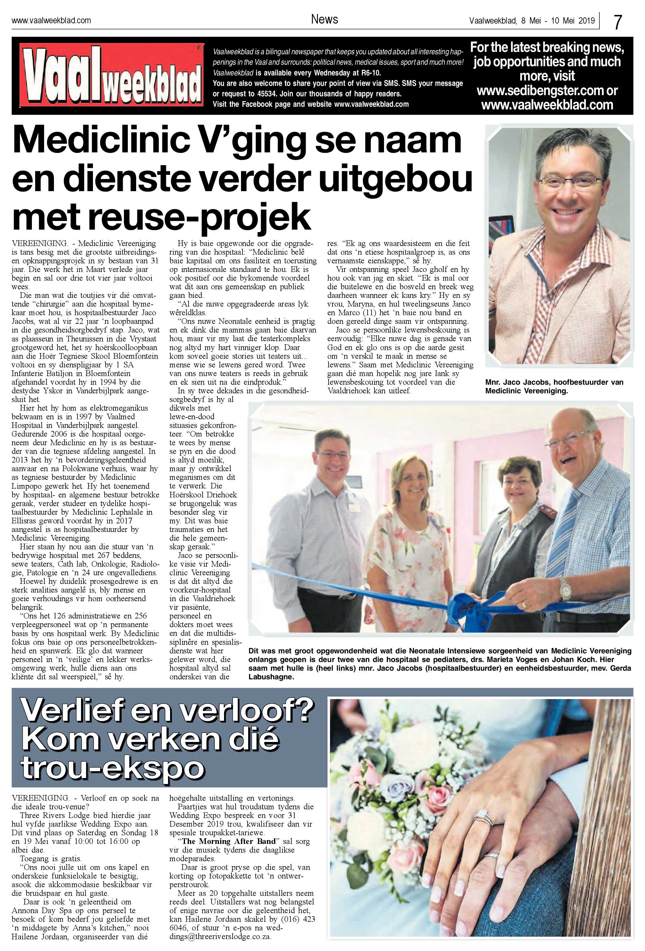Vaalweekblad 8 – 10 Mei 2019 page 7