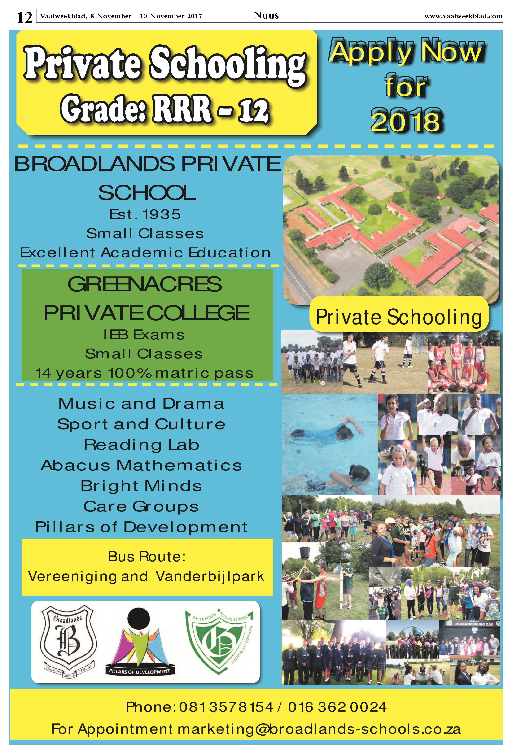 Vaalweekblad 8 – 10 November 2017 page 12