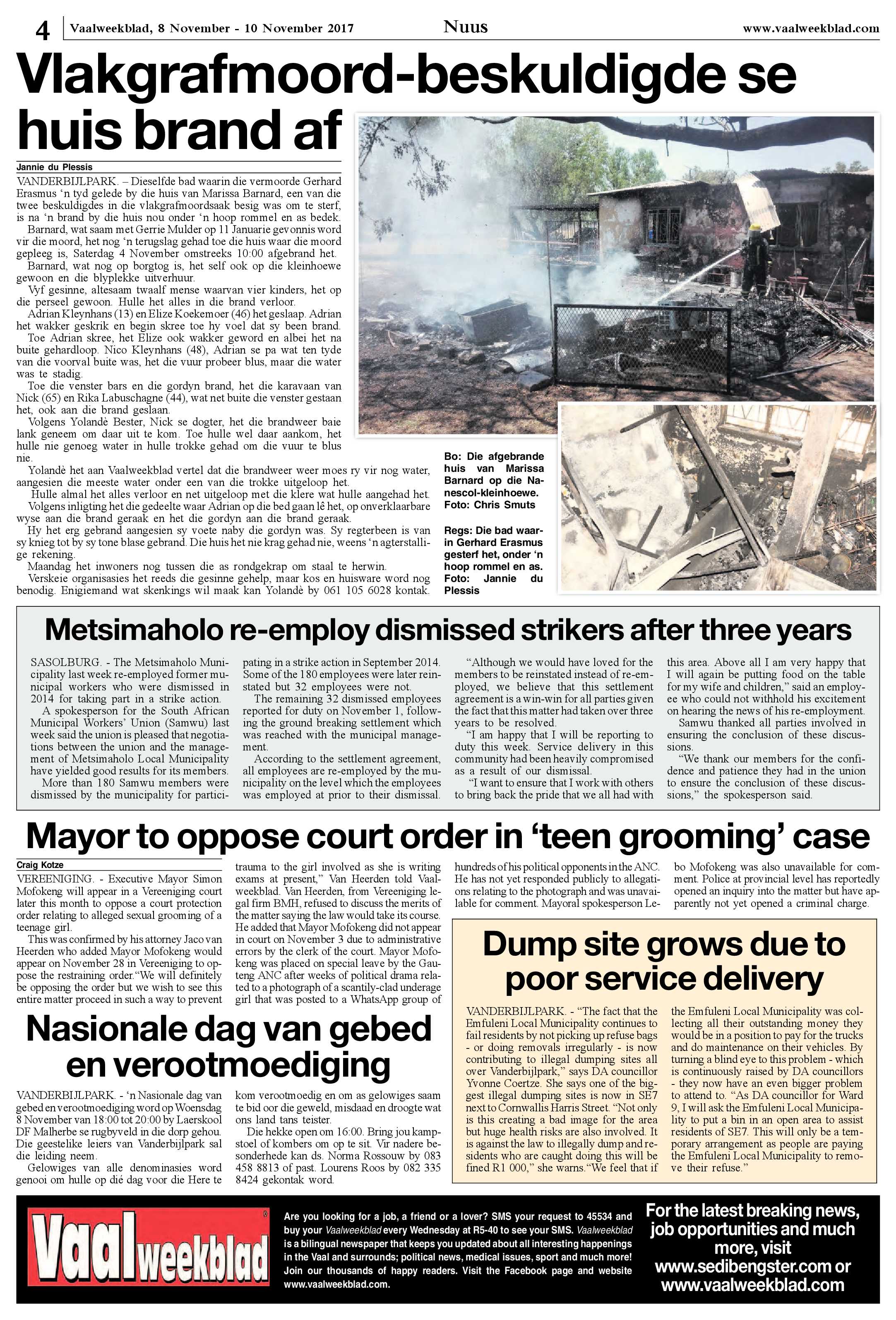Vaalweekblad 8 – 10 November 2017 page 4