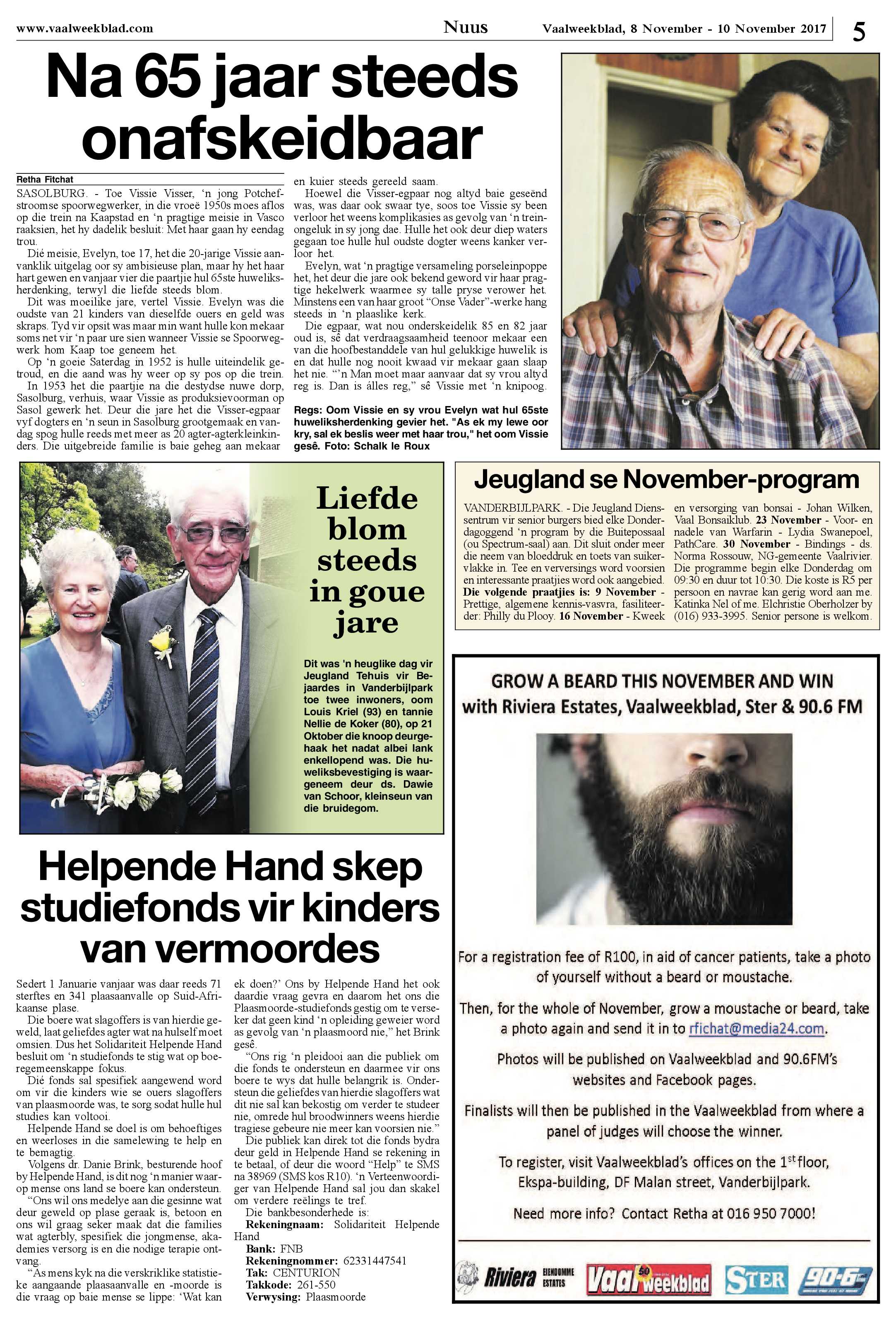 Vaalweekblad 8 – 10 November 2017 page 5