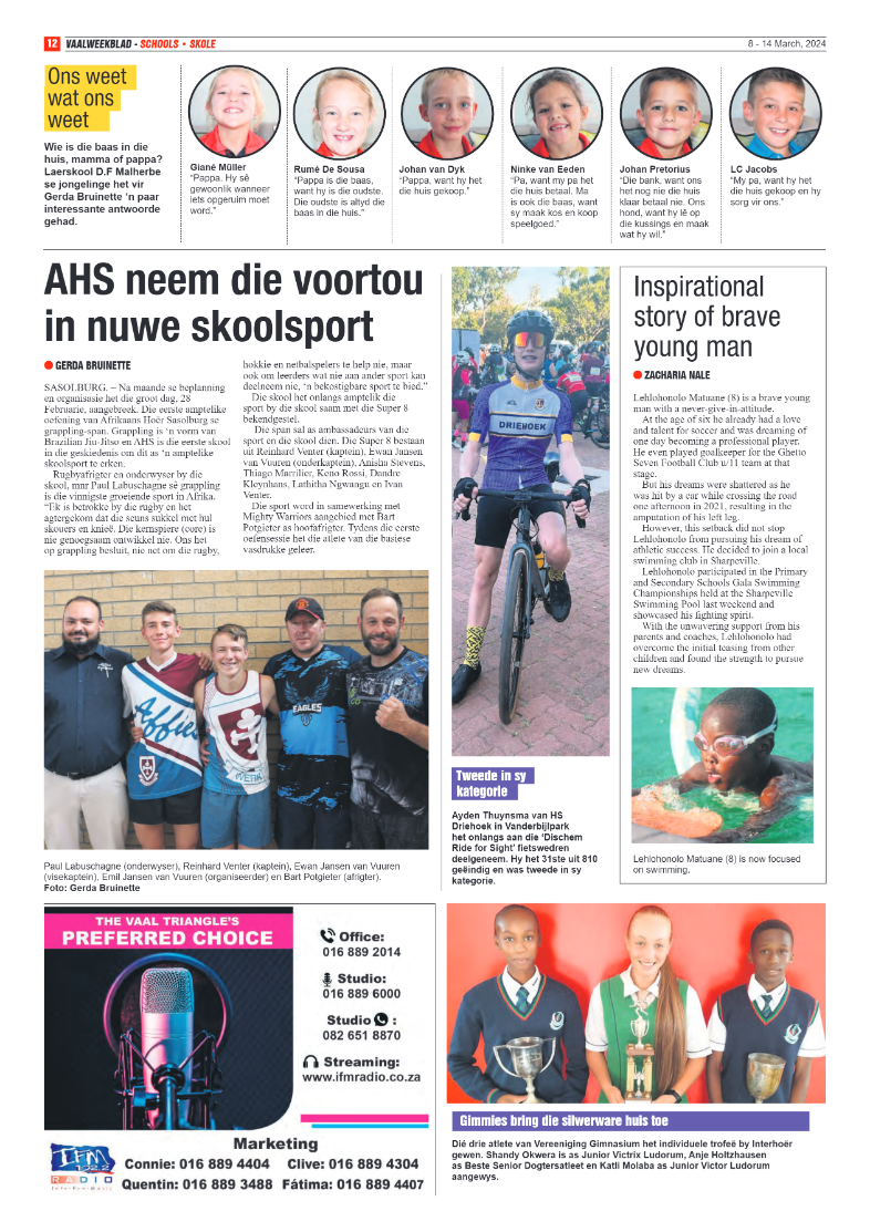 Vaalweekblad 8 – 14 March 2024 page 12