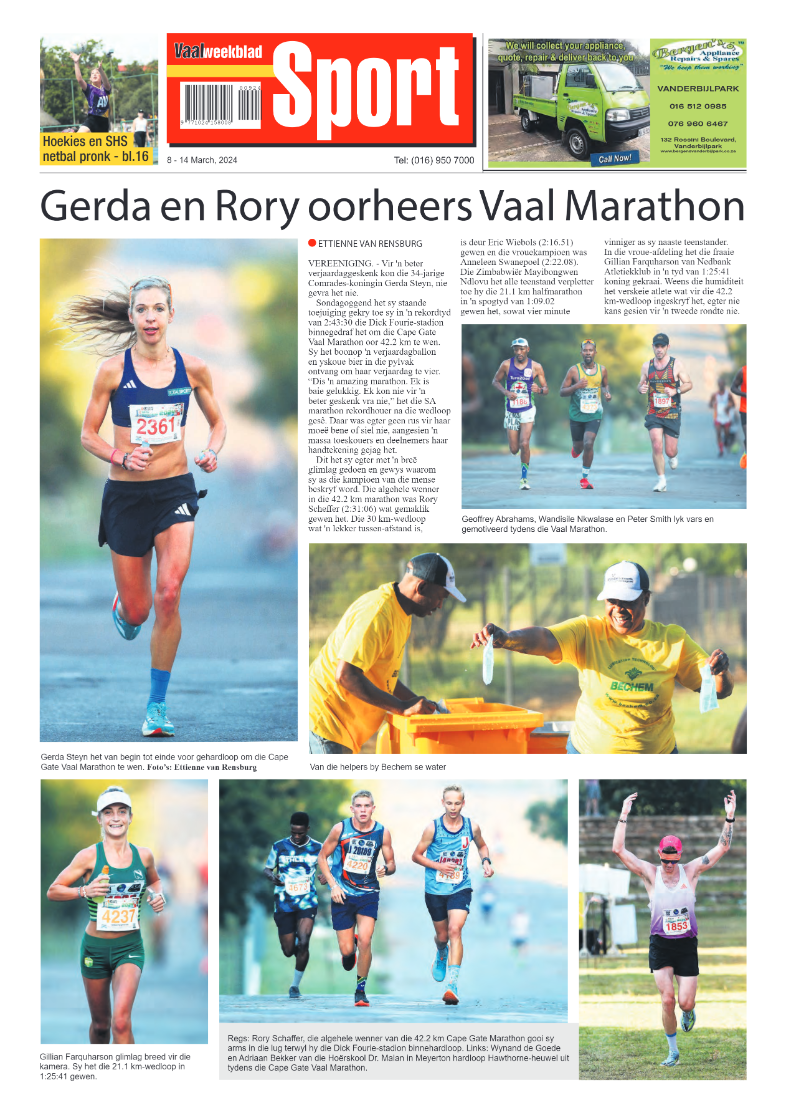 Vaalweekblad 8 – 14 March 2024 page 16
