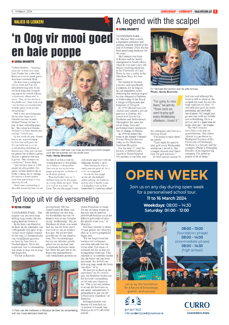 Vaalweekblad 8 – 14 March 2024 page 5